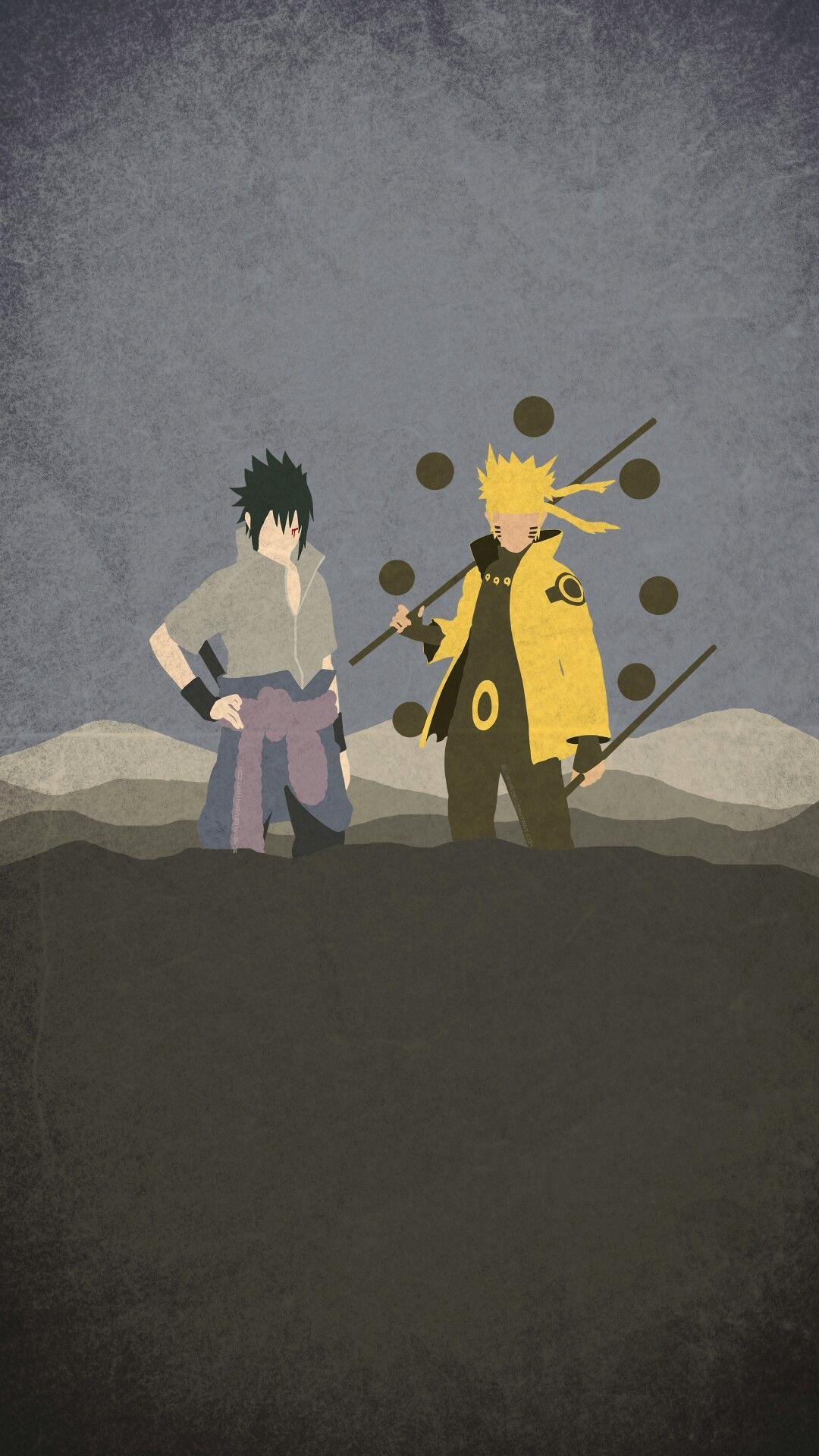 Some of my favorite minimalist Naruto wallpaper