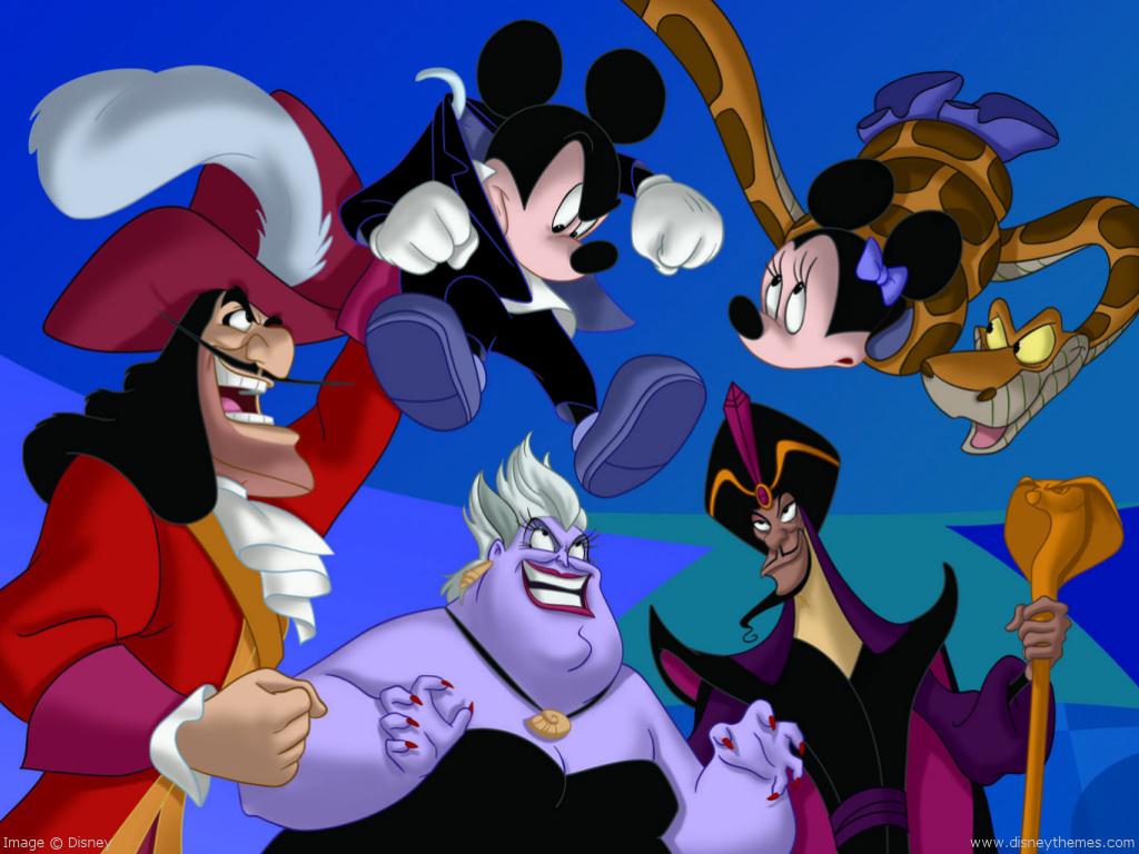 Disney Evil Characters Wallpaper