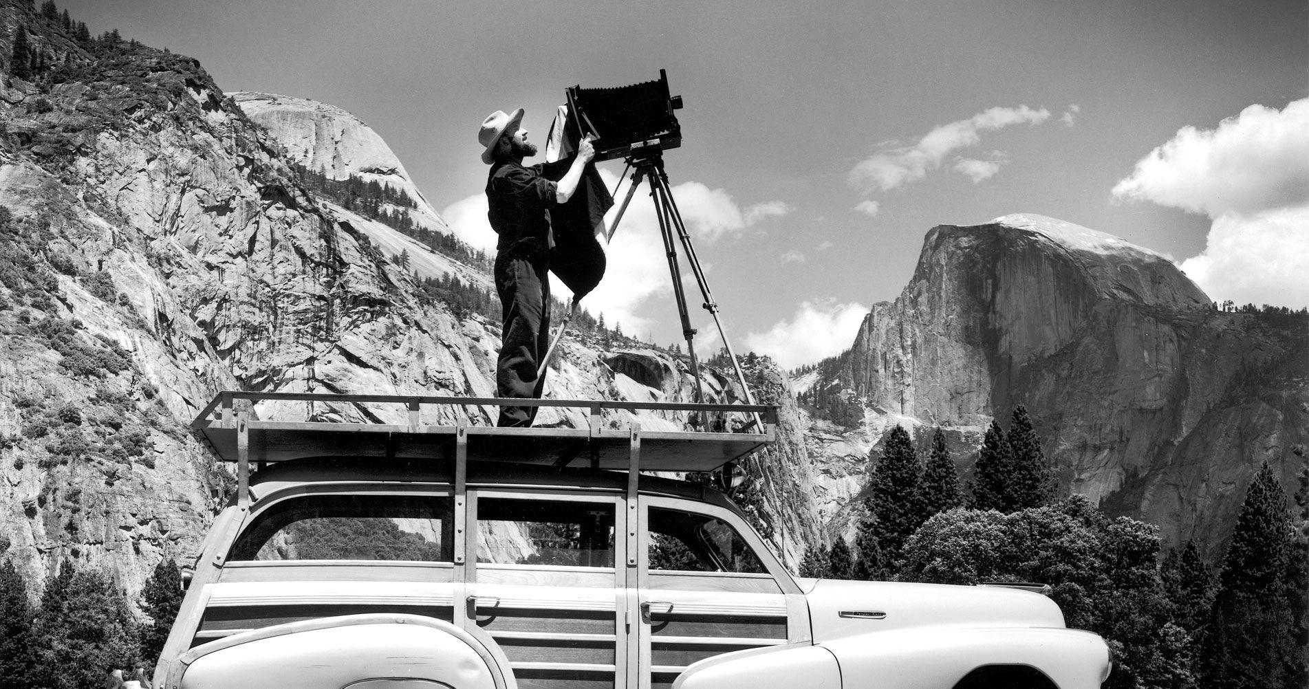 Yosemite Ansel Adams Desktop Wallpaper at