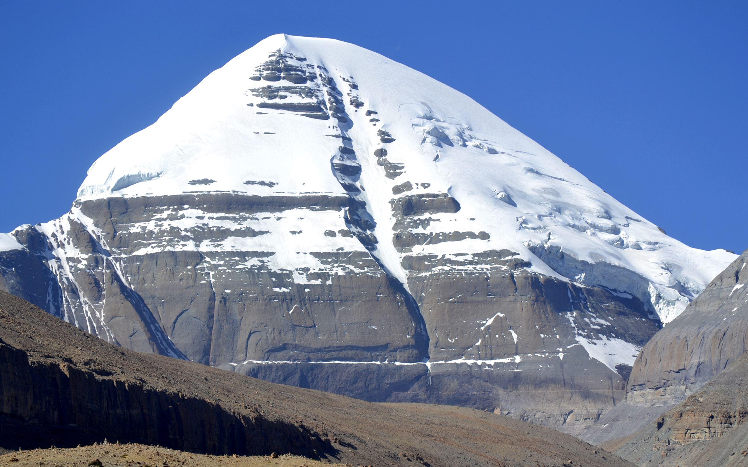 Kailash parvat, abode, kailasa, mountain, shiva, HD phone wallpaper | Peakpx
