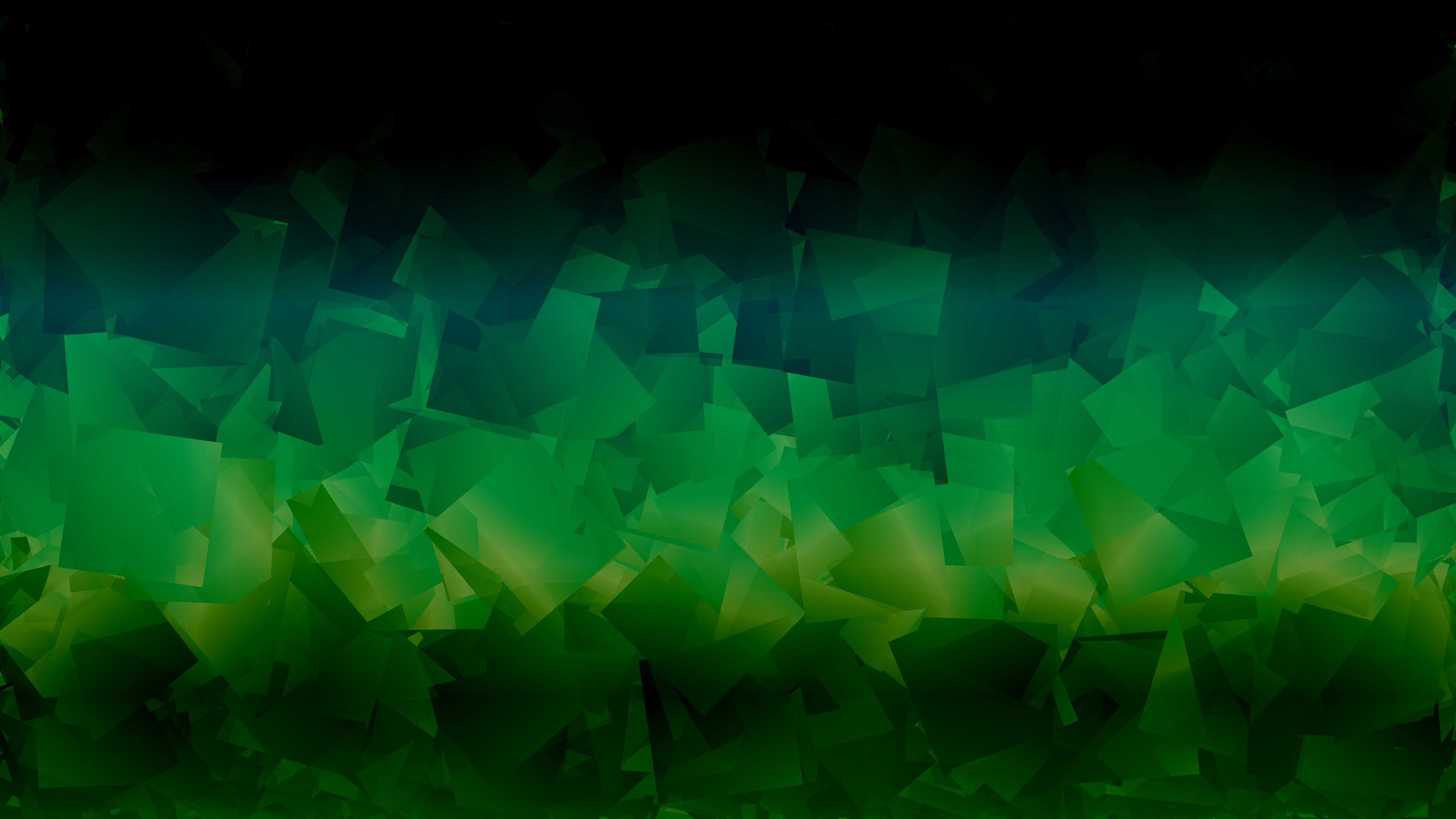 Dark Green Abstract Shapes 4k, HD Abstract, 4k Wallpaper