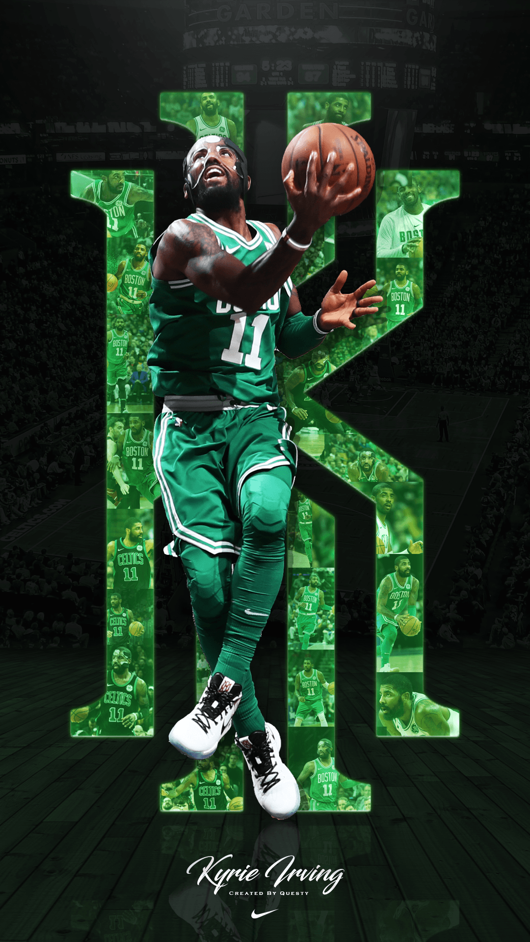 Kyrie Irving Boston Celtics Wallpapers - Wallpaper Cave