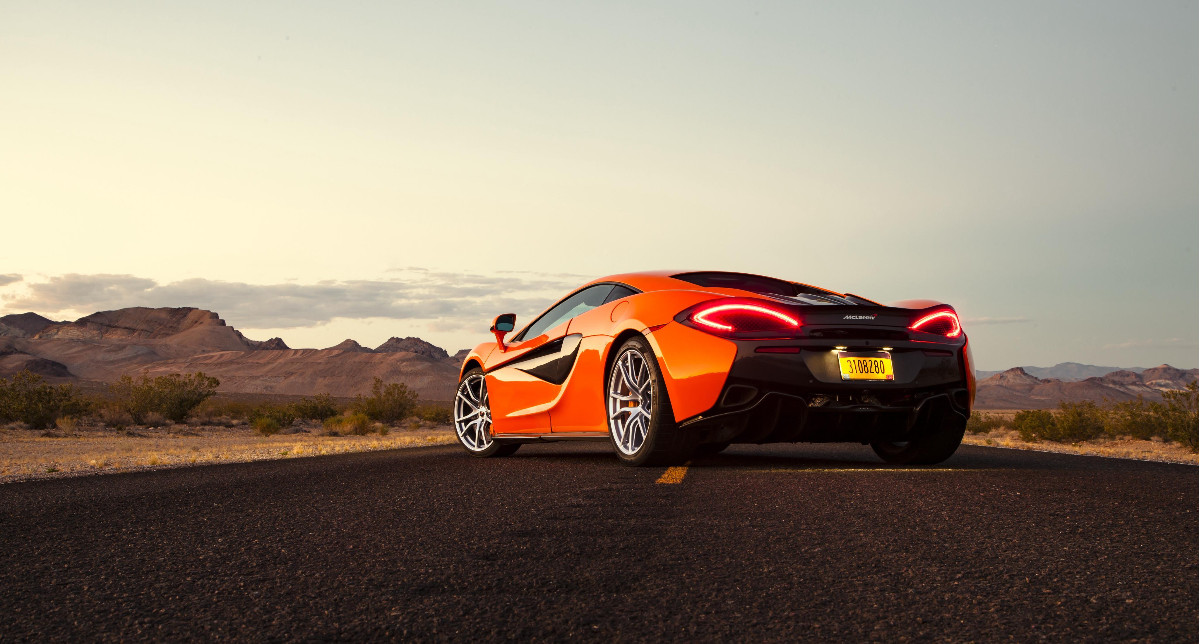 McLaren Sports Car Road Wallpapers Wallpaper Cave