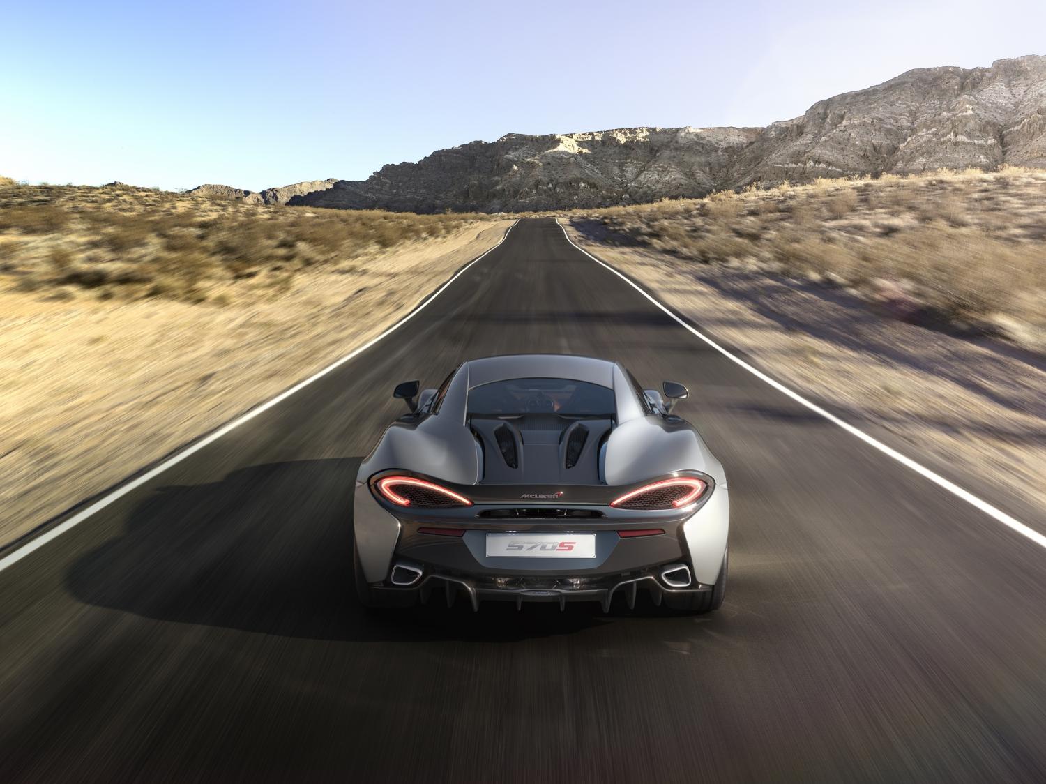 McLaren Sports Car Road Wallpapers Wallpaper Cave