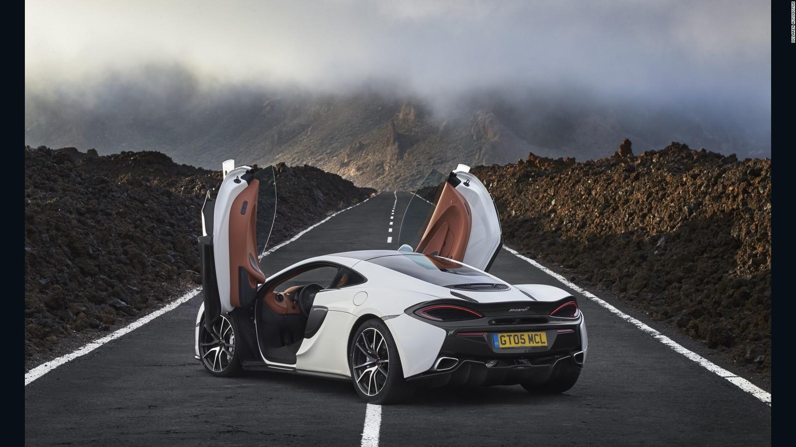 McLaren Sports Car Road Wallpapers Wallpaper Cave