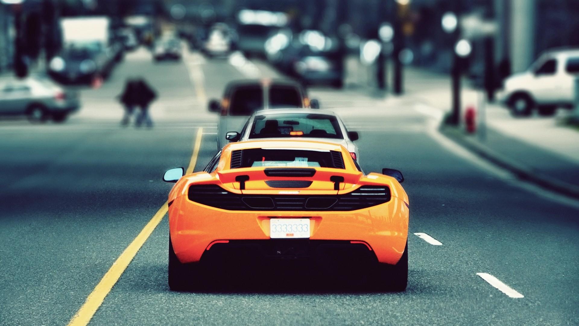 Cars, Roads, Vehicles, McLaren, McLaren MP4 12C, Automobile