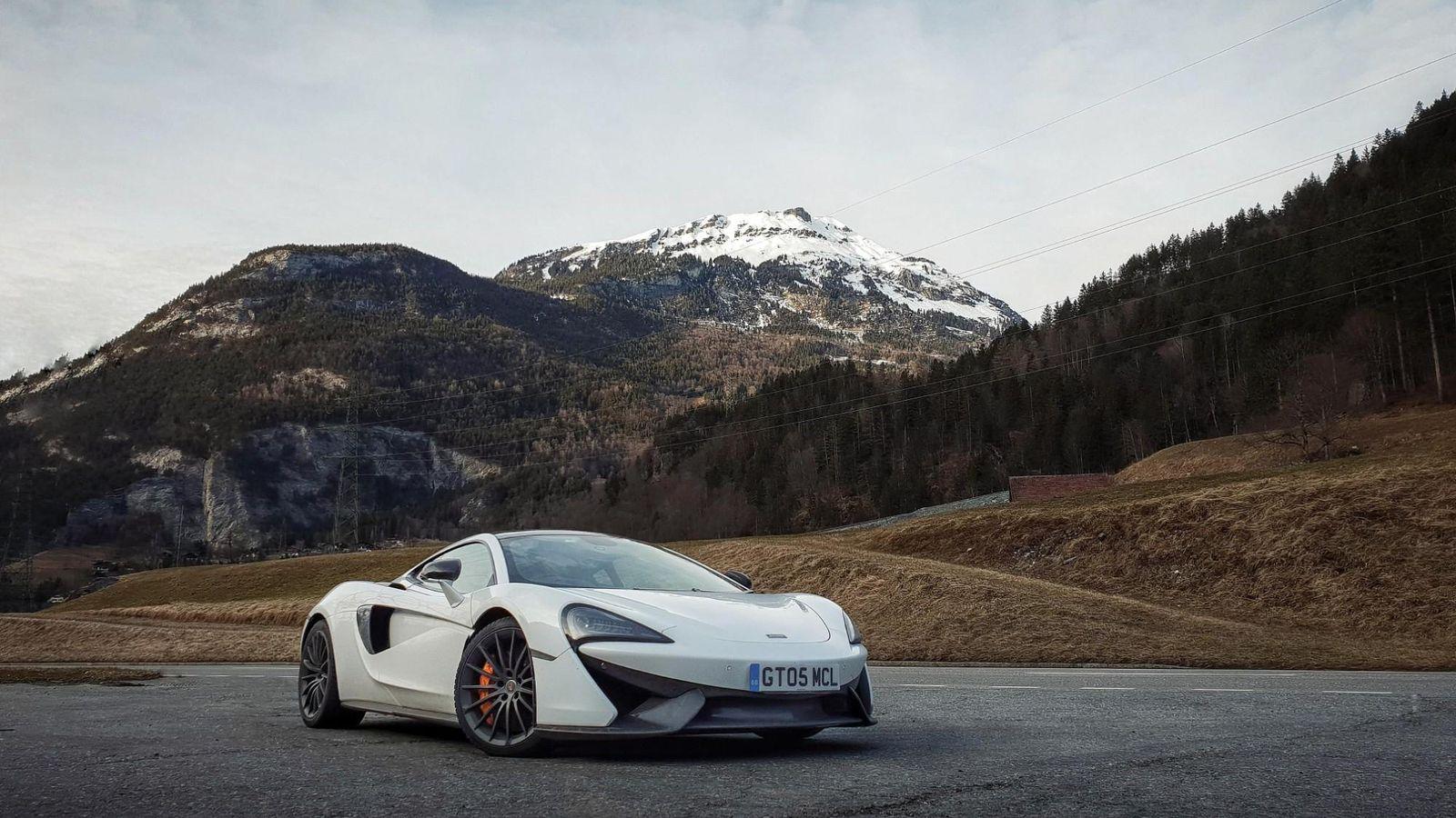The Galaxy S9 Plus. The McLaren 570GT. Let's hit the road