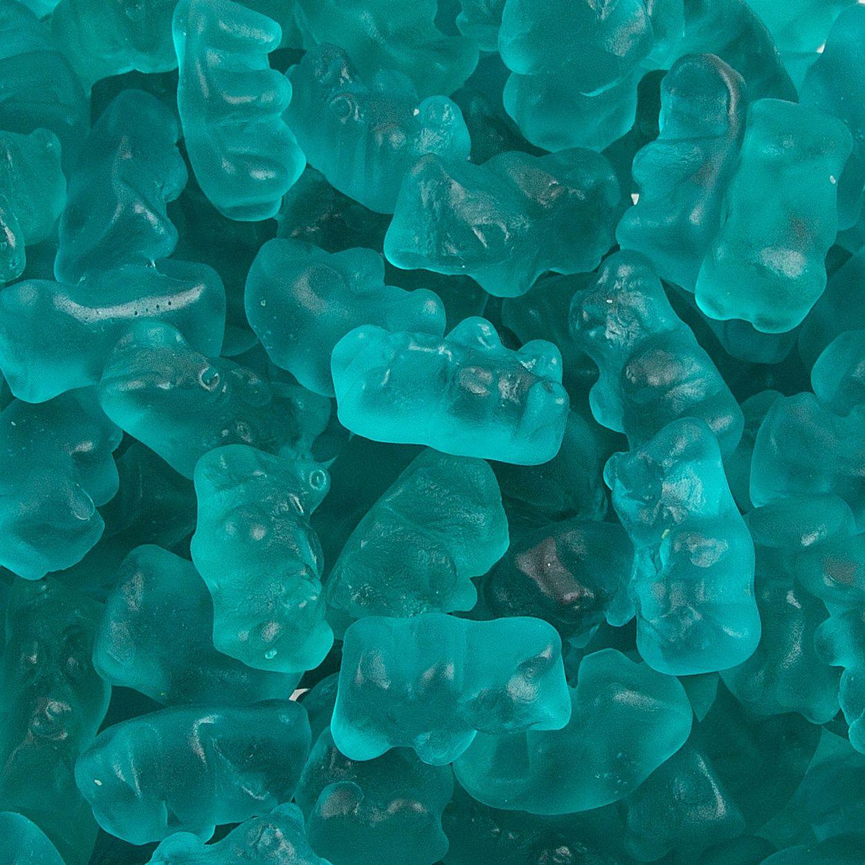 Blue Kosher Gummy Bears • Oh! Nuts®. Aesthetic colors, Blue