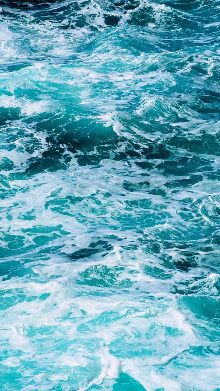 Turquoise iPhone Wallpaper for Mermaids. Beach Goals