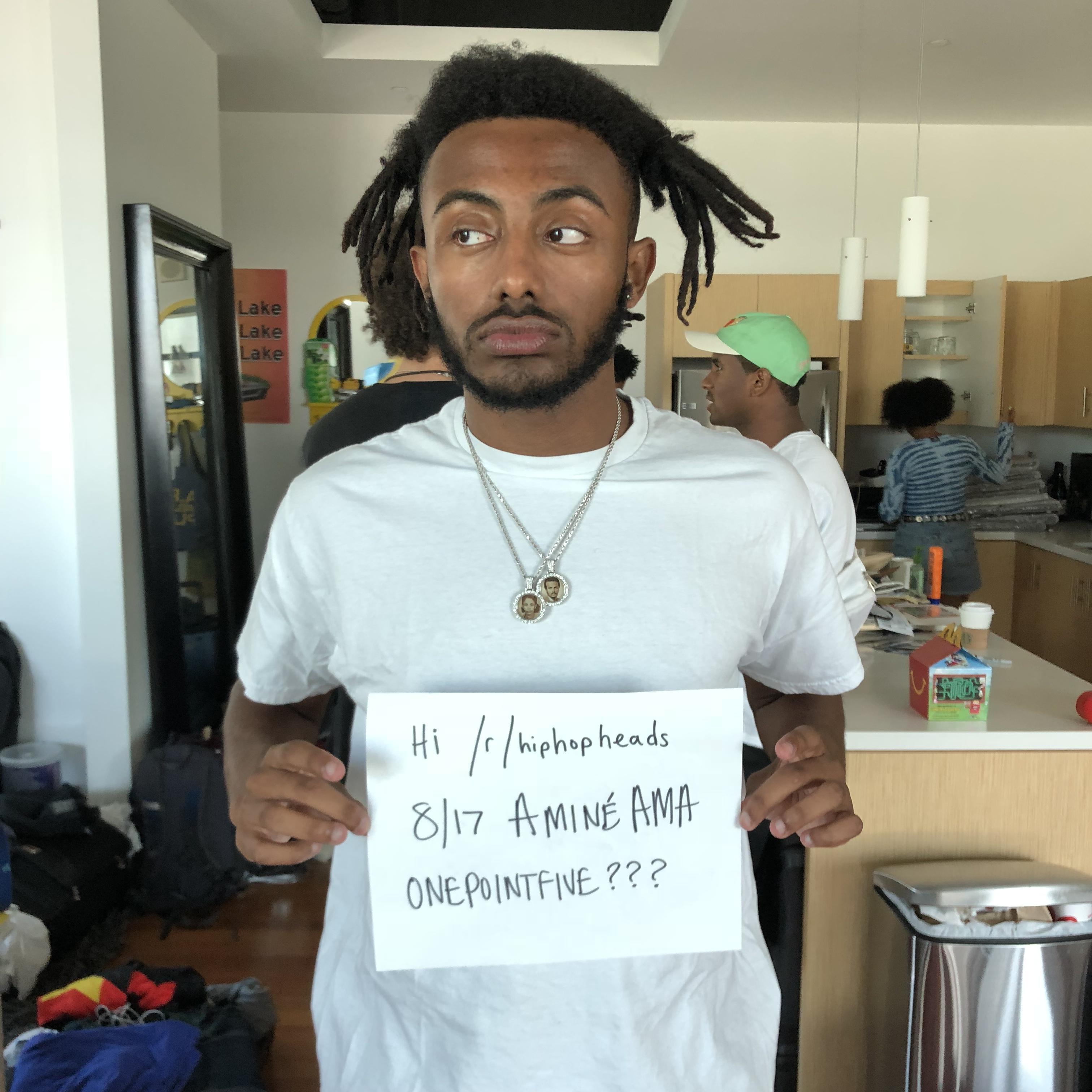 Hey this is Aminé, my new EpLpMixtapeAlbum 'ONEPOINTFIVE' is