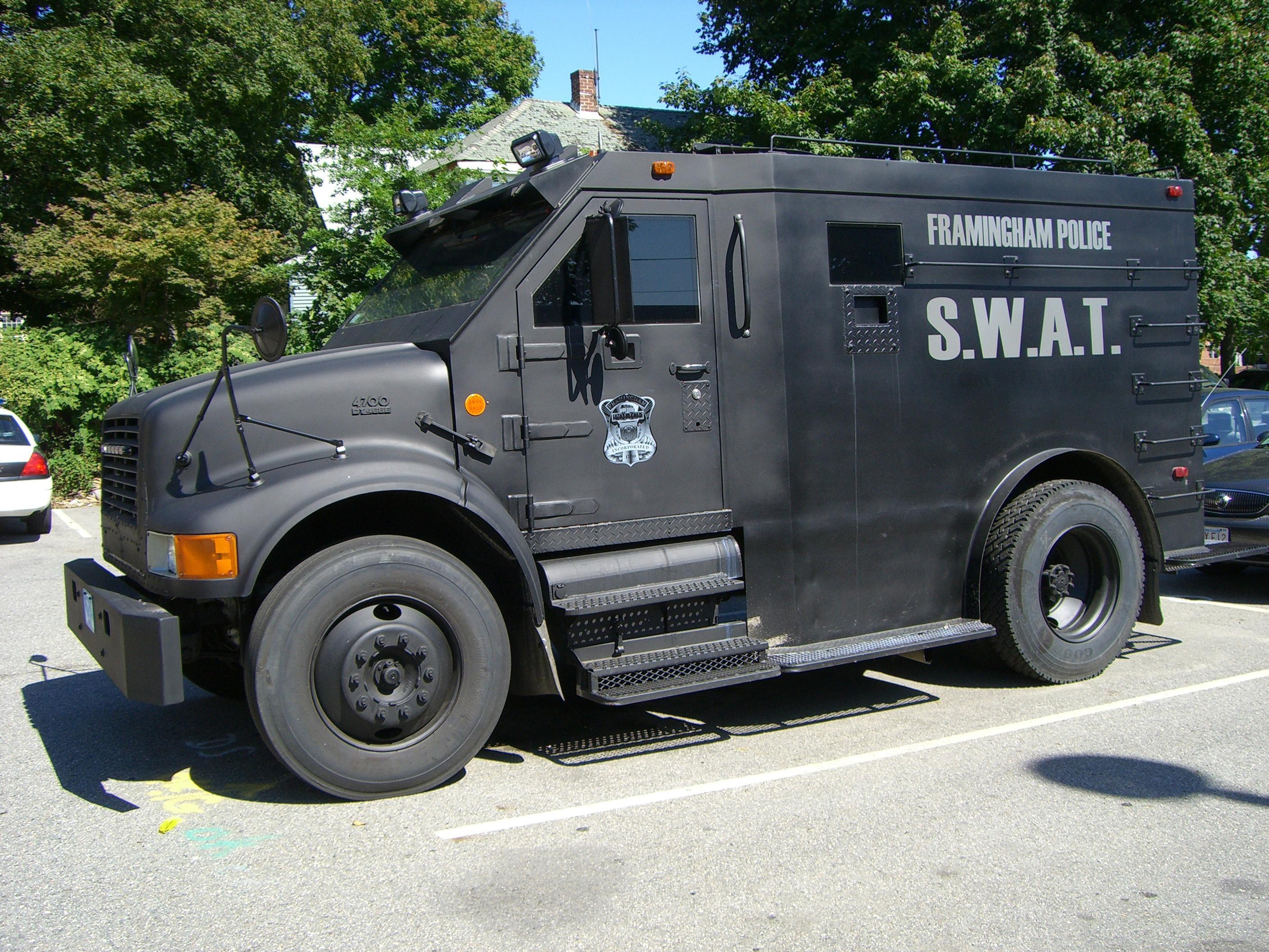 Framingham Police get new SWAT truck
