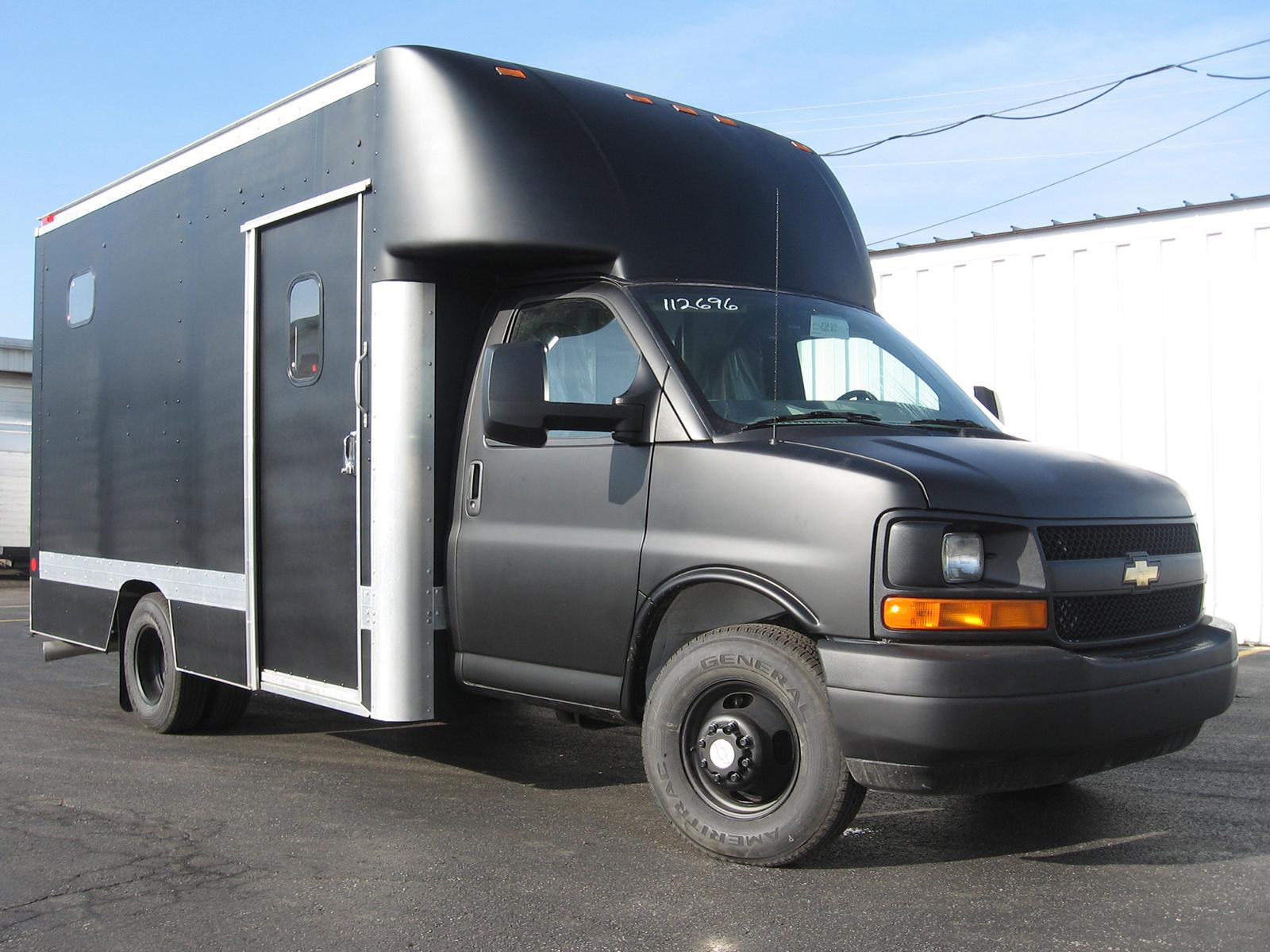 NON AMORED SWAT TRUCK. BUSH SPECIALTY VEHICLES