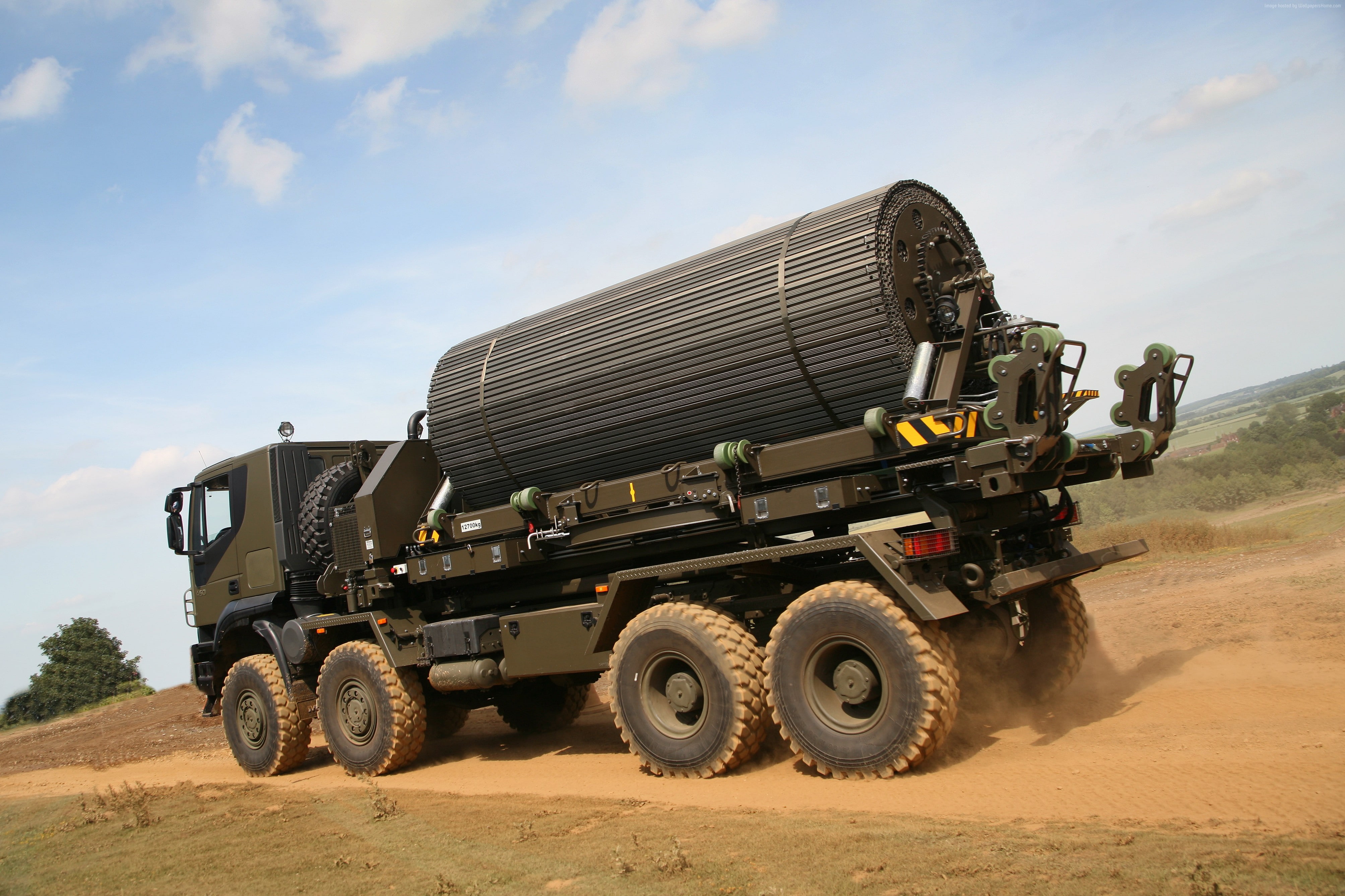 HD wallpaper: 2010, 4x4, 5233ve, apc, kraz, military, police