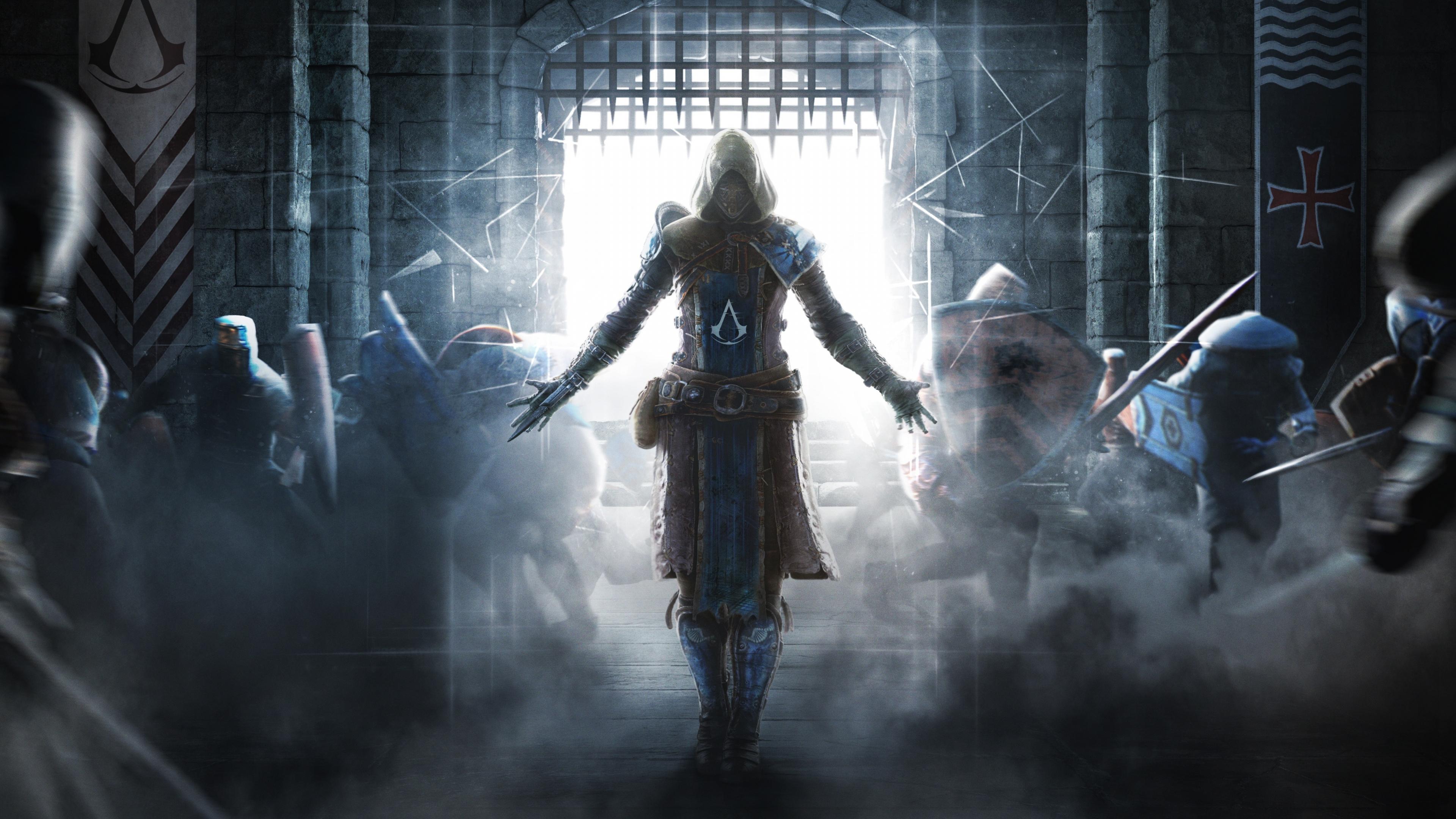 Download 3840x2160 wallpaper warrior, for honor, video game