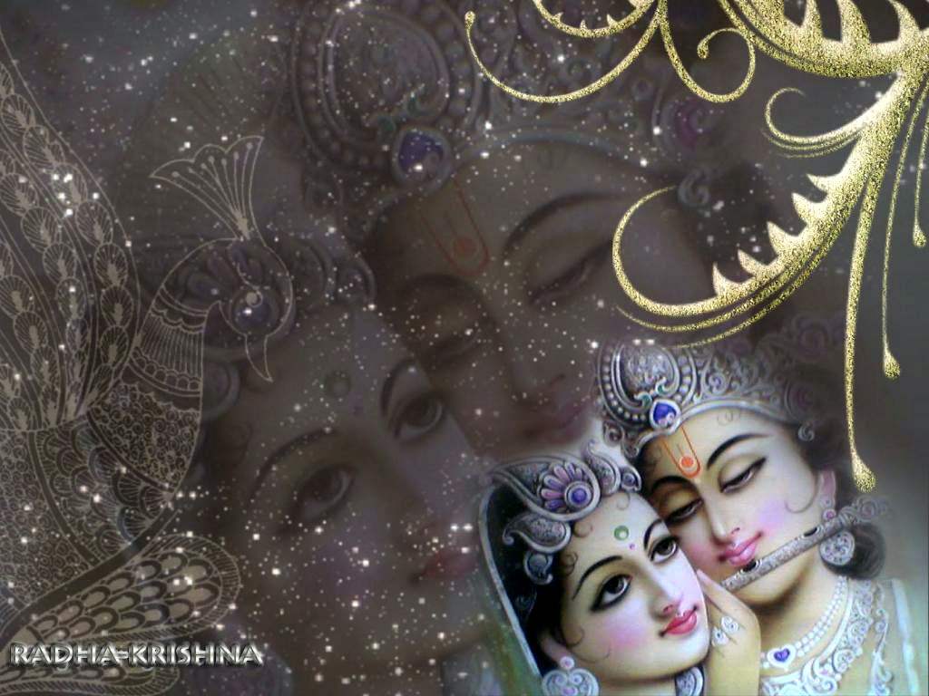 Radha and Krishna.. Beautiful Wallpaper Collection.. Cute