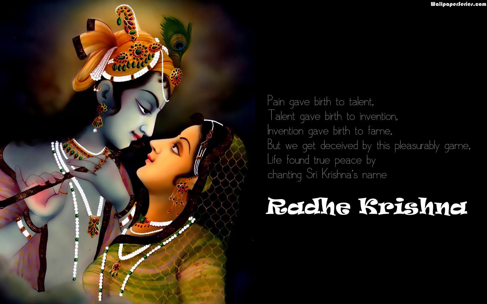 Radha And Krishna Love Wallpapers Wallpaper Cave