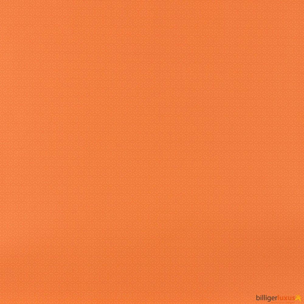 Nonwoven wallpaper Lars Contzen wallpaper plain orange. Art