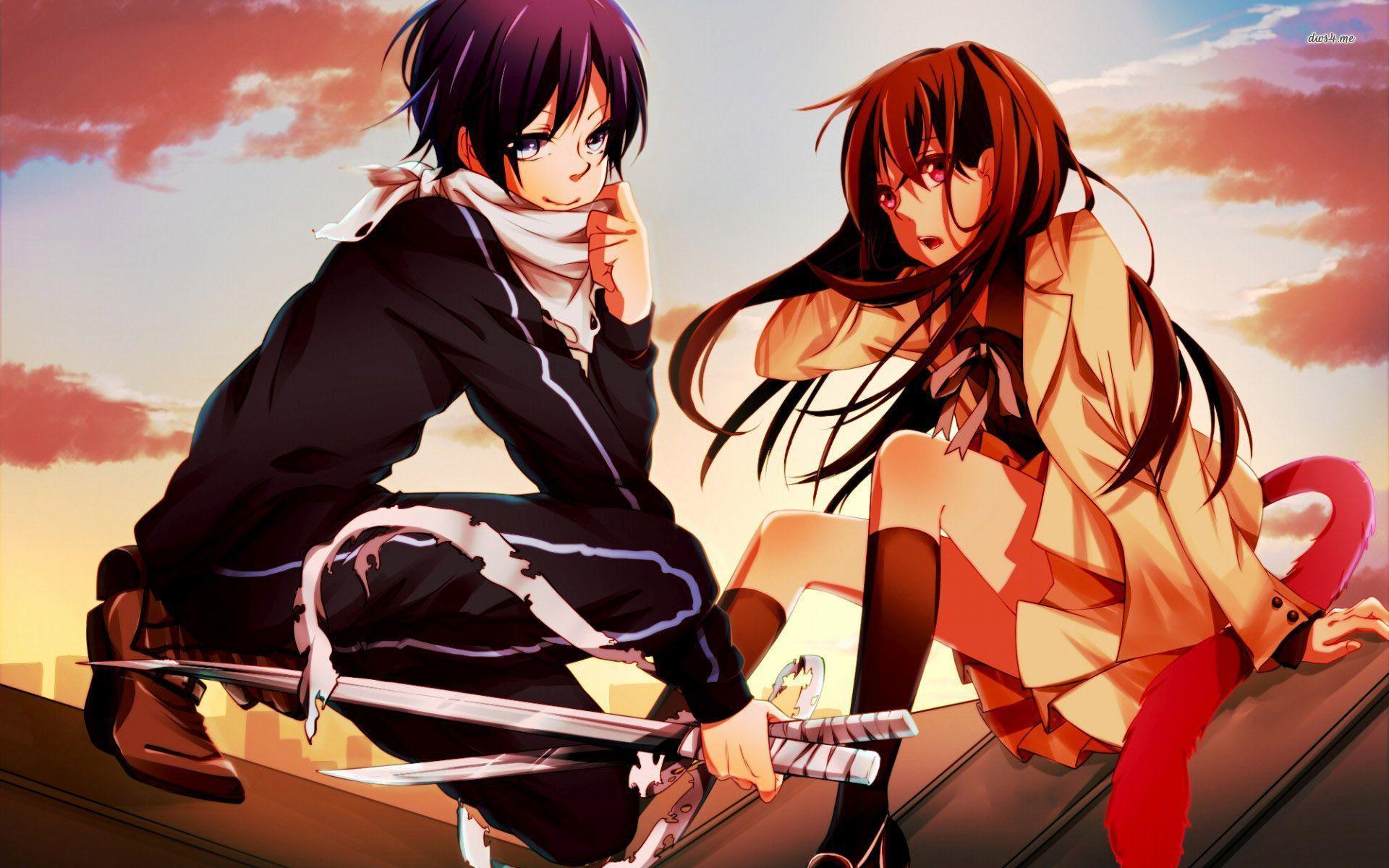anime noragami wallpaper. Anime Noragami Yato Hiyori Iki
