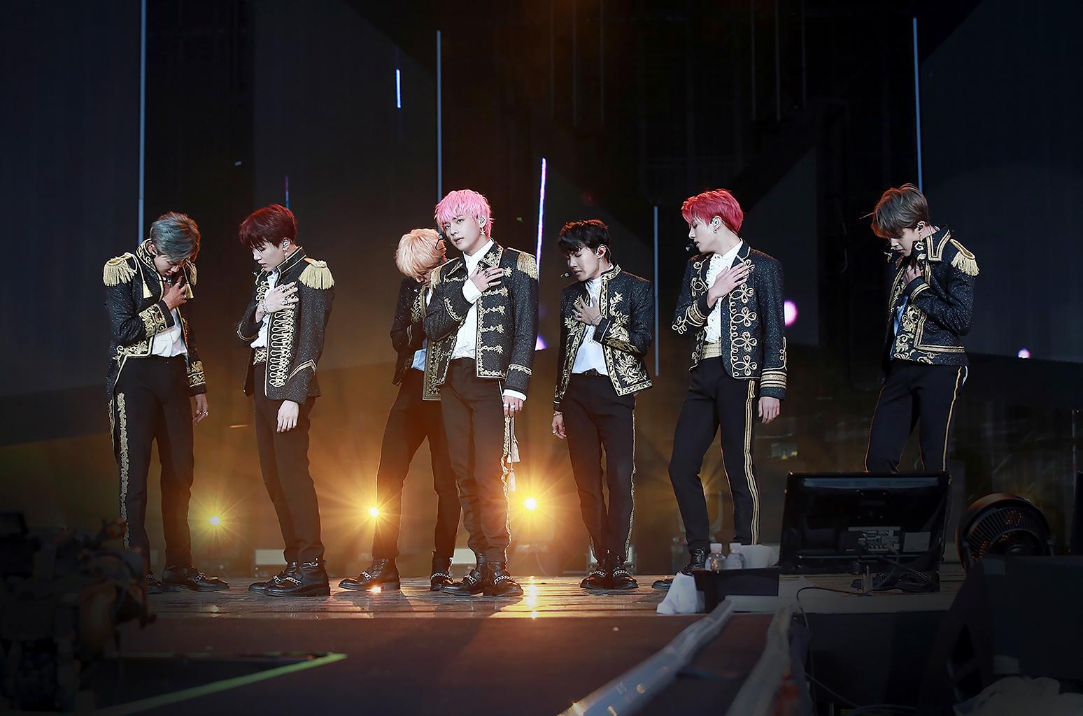 BTS' 'Love Yourself' World Tour Night One: Photo