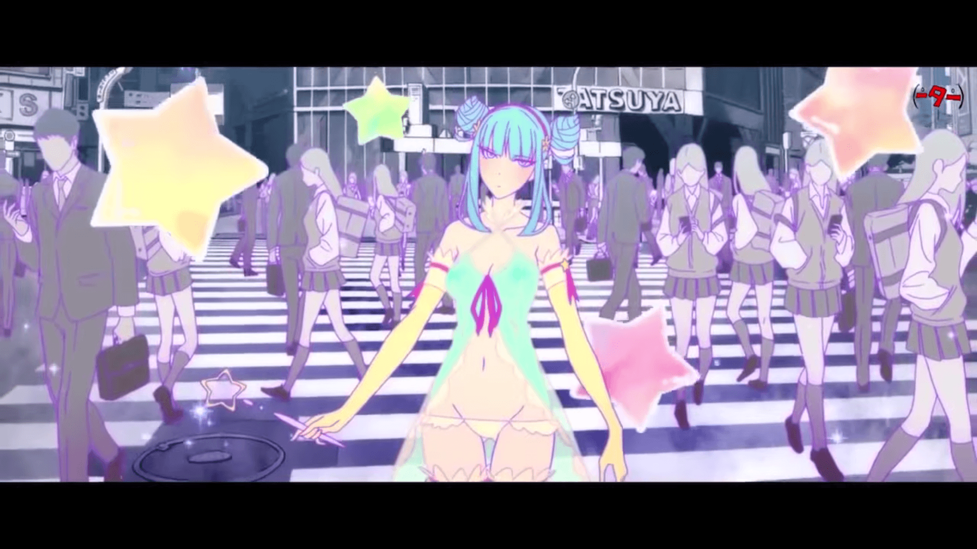 Our lord made an appearance in the Me!Me!Me! sequel, DAOKO