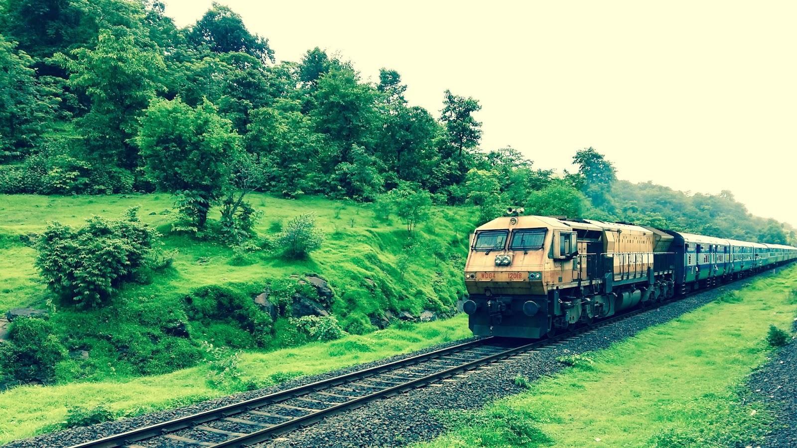 Indian Train Wallpaper HD, Picture