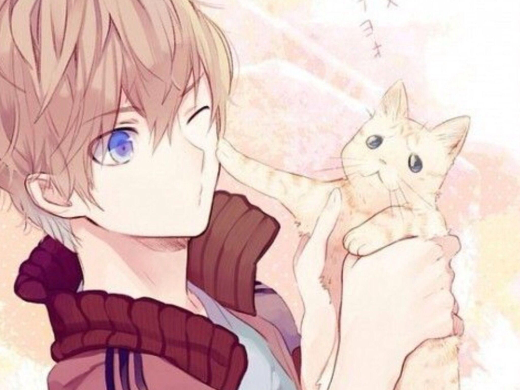 16 Anime Boy Cat Wallpaper Baka Wallpaper