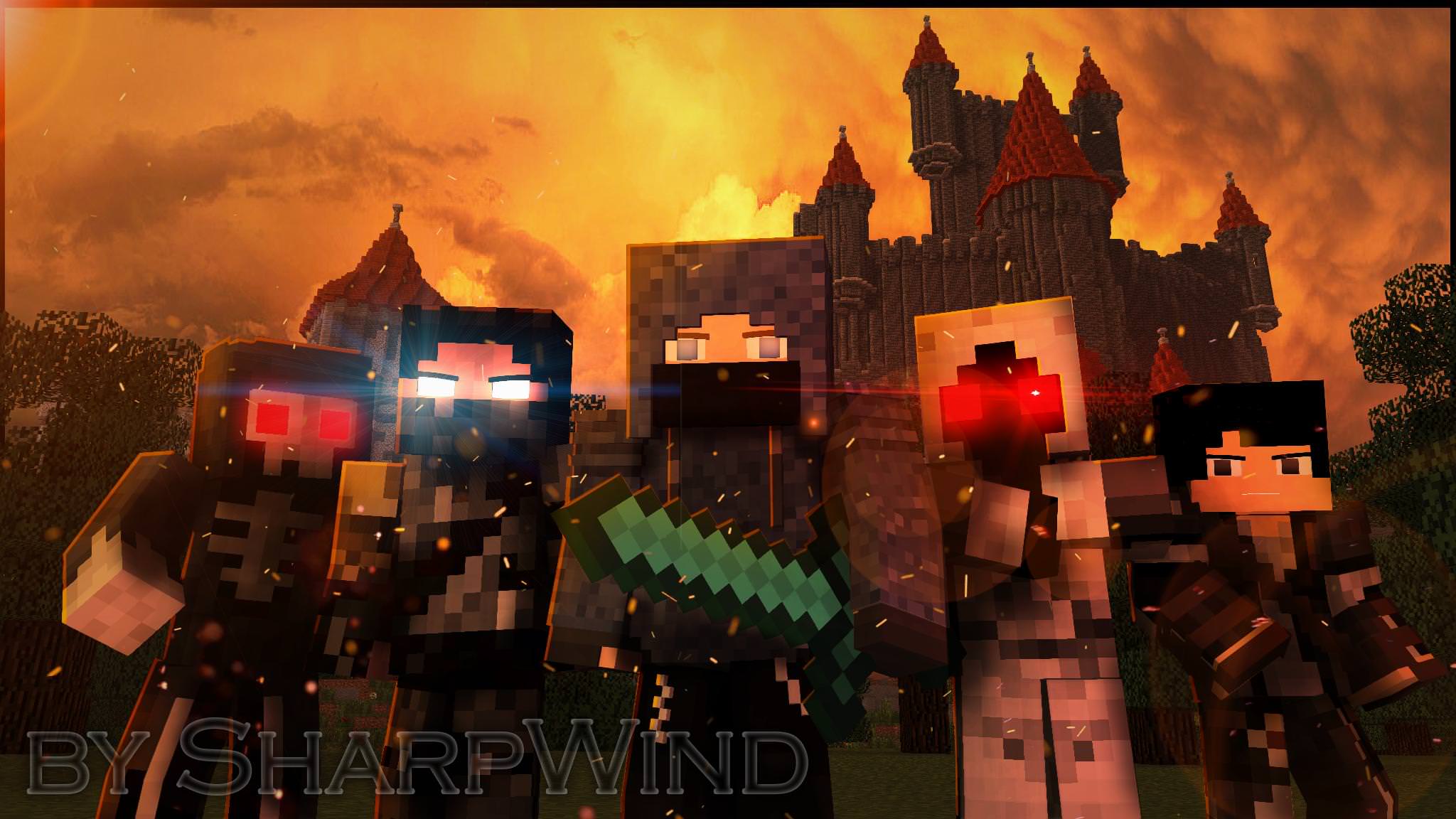 Return of the Legends Thumbnail Minecraft Animation