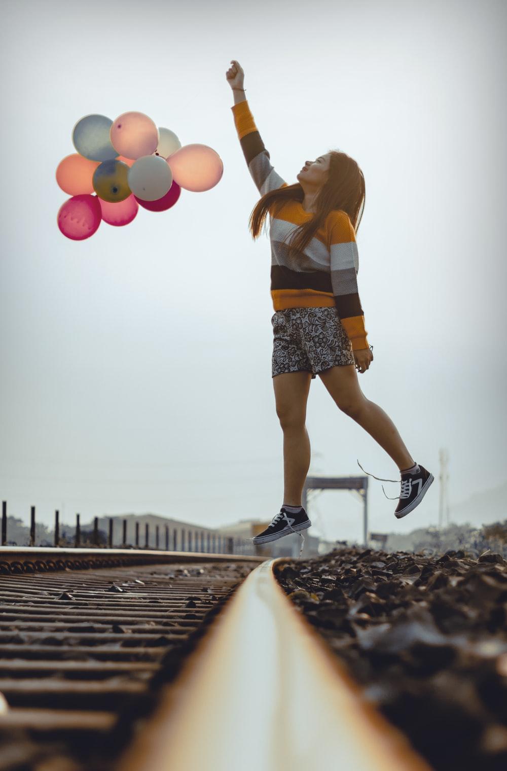 Girl With Ballon Picture. Download Free Image