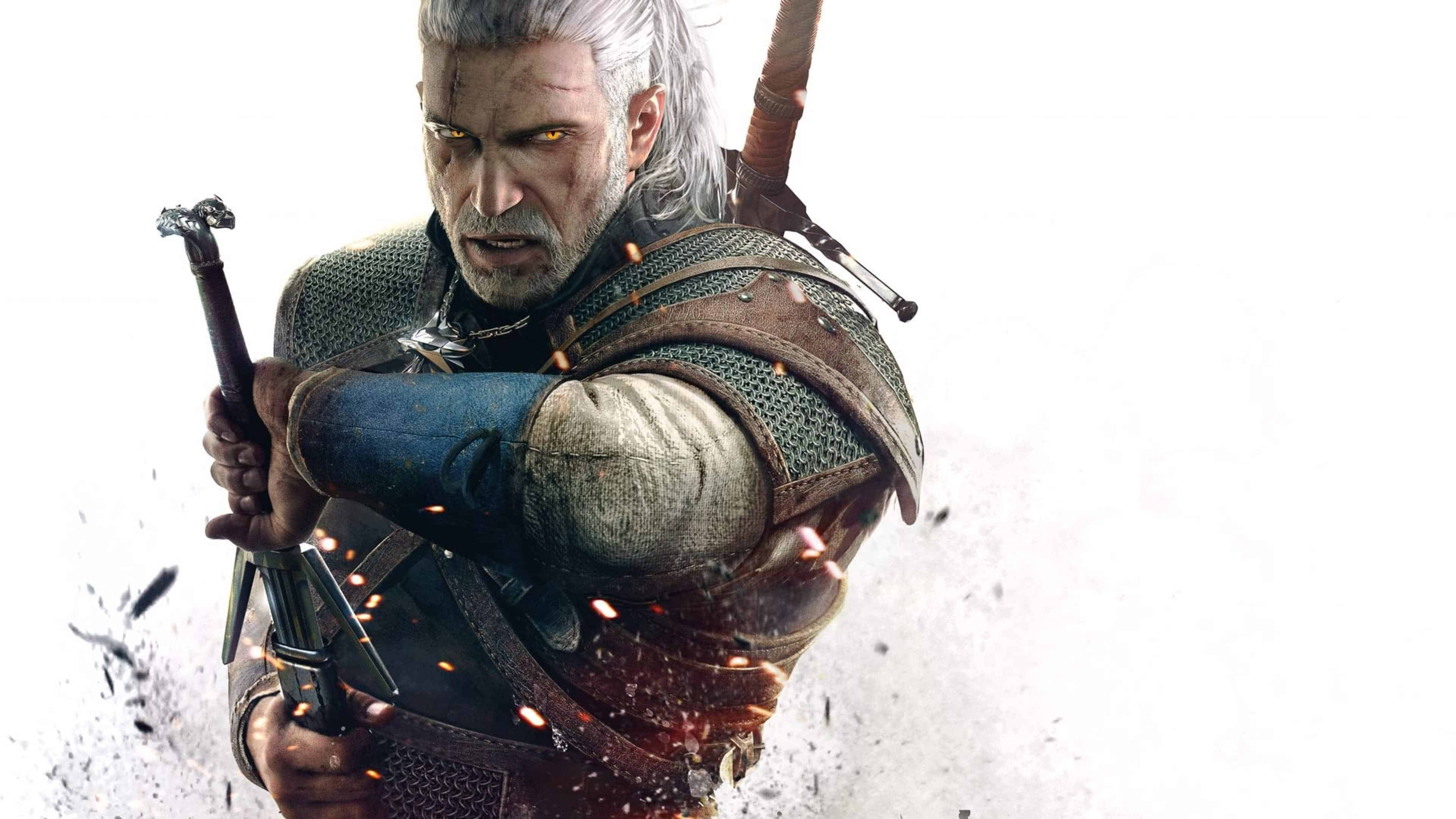 Geralt And Ciri The Witcher 4K Wallpapers Wallpaper Cave