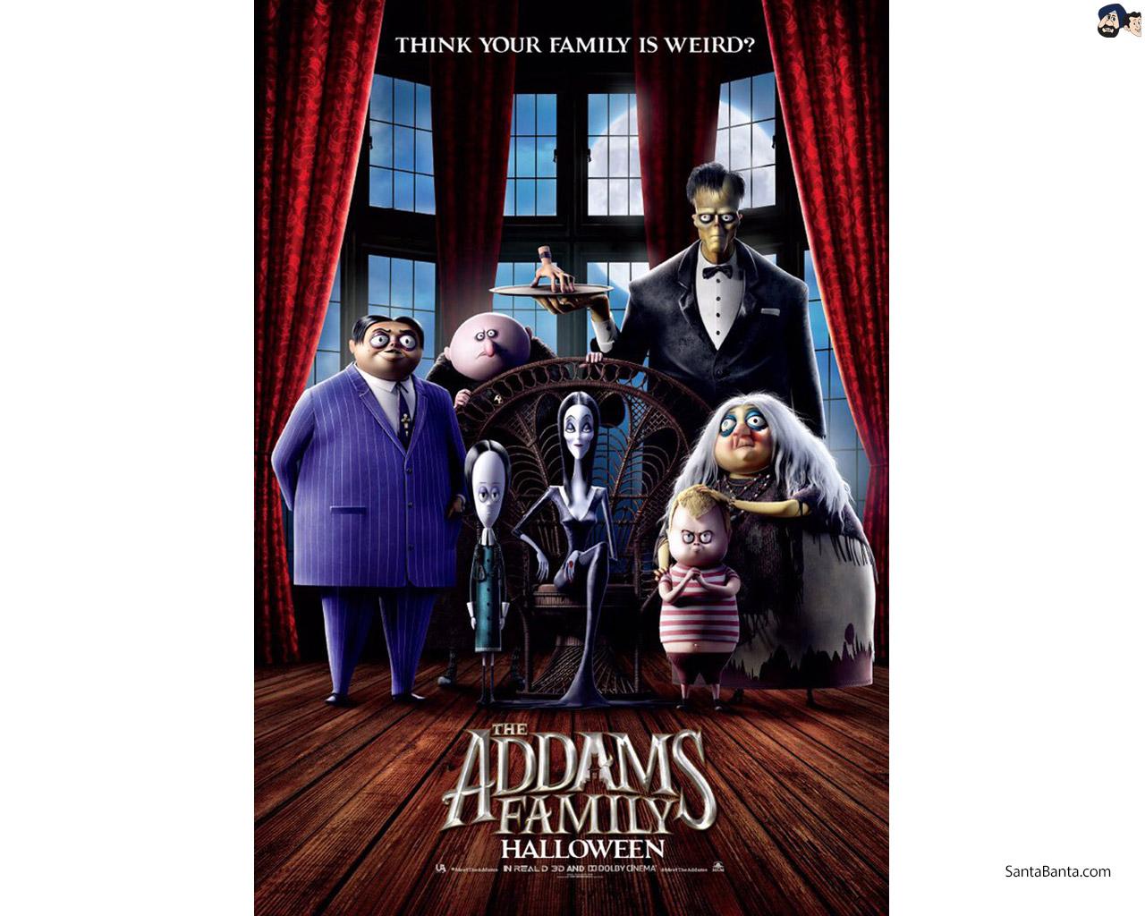 Charles Addams` animated film, The Addams Family October 11