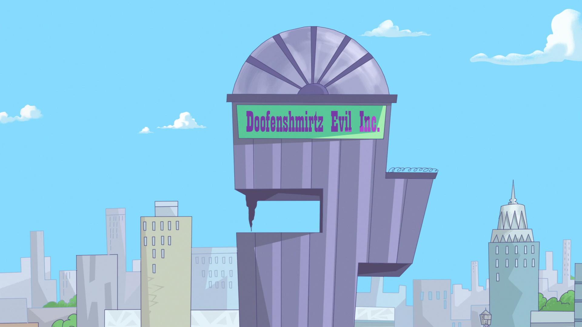 Doofenshmirtz Evil Incorporated. Phineas and Ferb