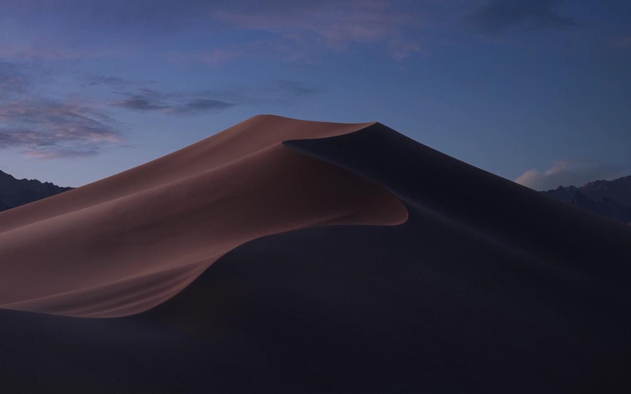 Macos Mojave Evening Mode Stock 720P HD 4k