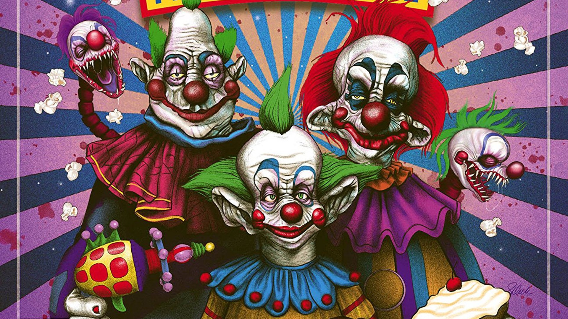 Killer Klowns from Outer Space full color by BCMasterofVillains on  DeviantArt