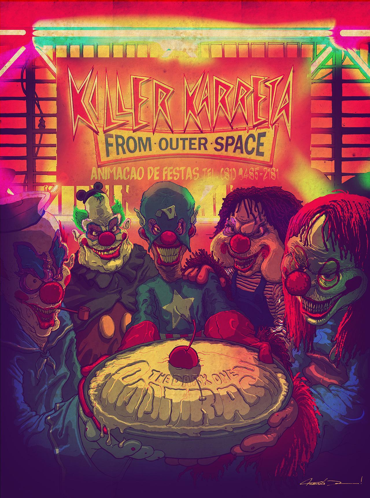 Killer Klowns From Outer Space Poster
