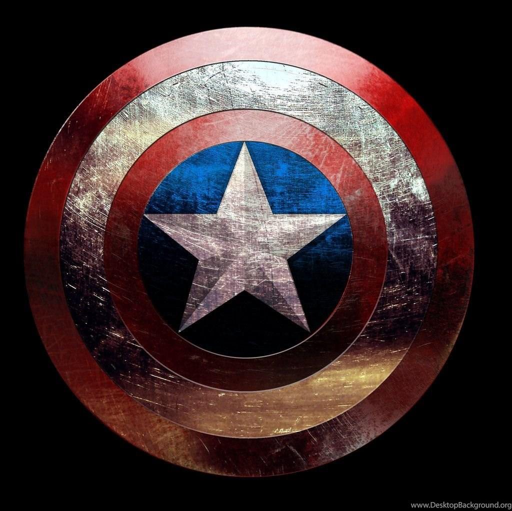 Captain America Shield HD Desktop Background Wallpaper