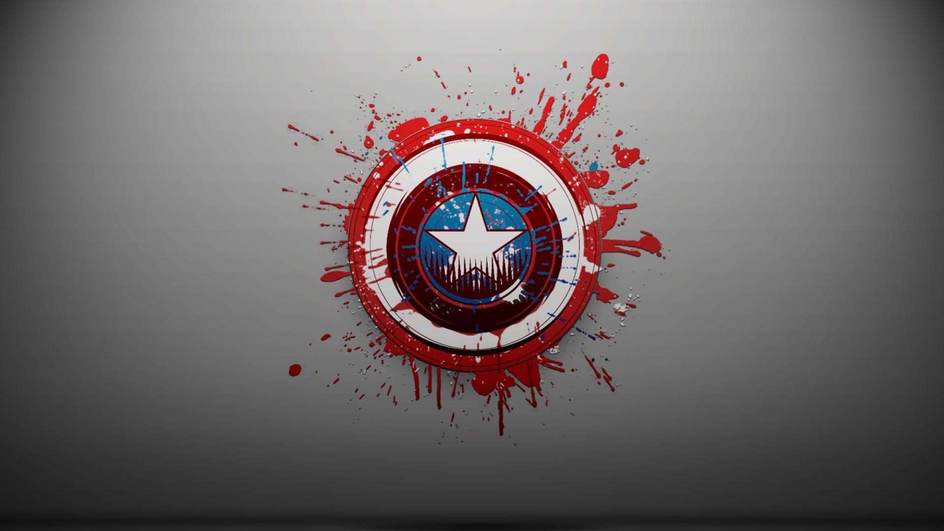 Captain America Shield Desktop Wallpaper, Captain America
