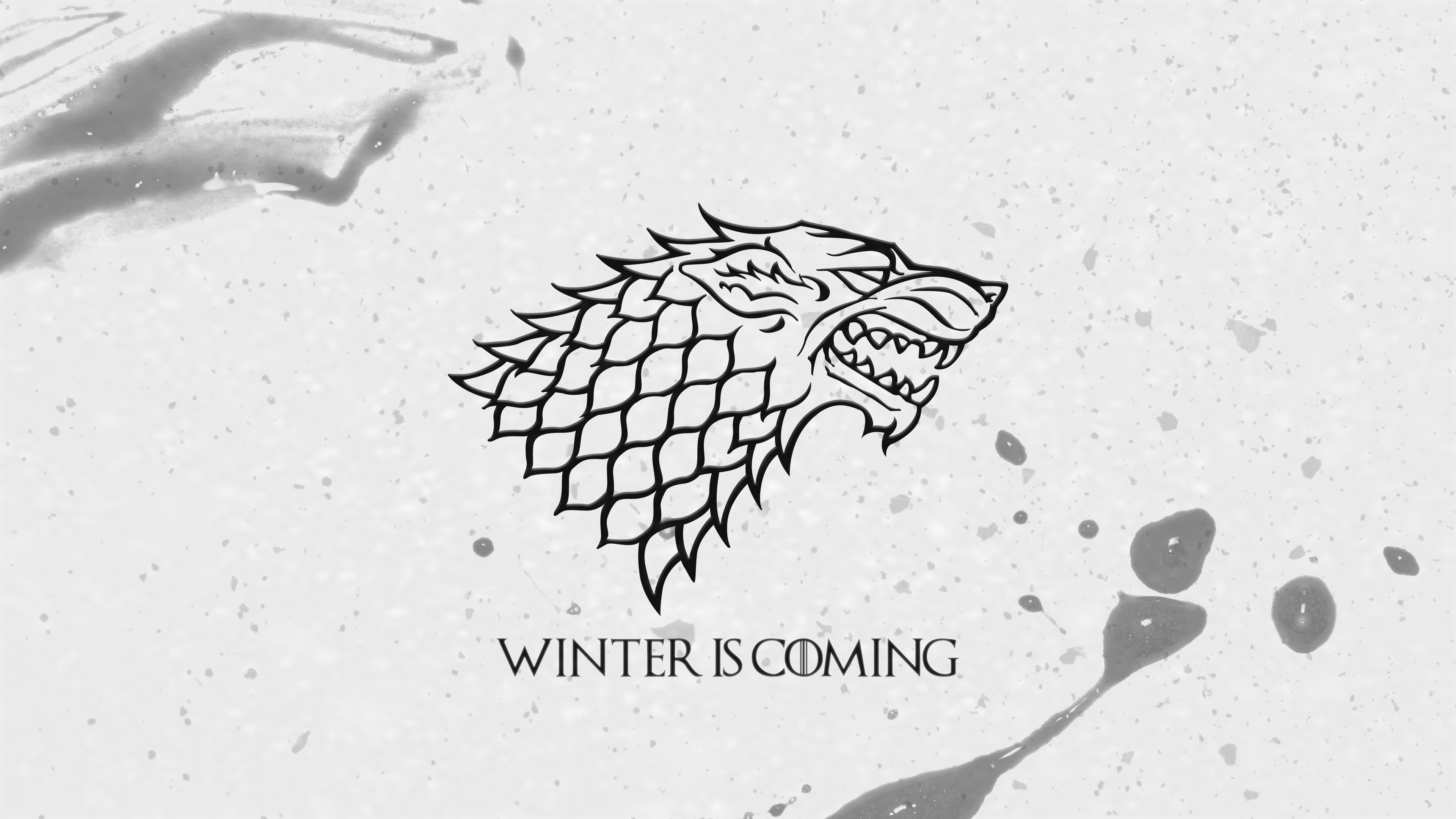 Winter Is Here Wallpaper Stark Logo Png, HD