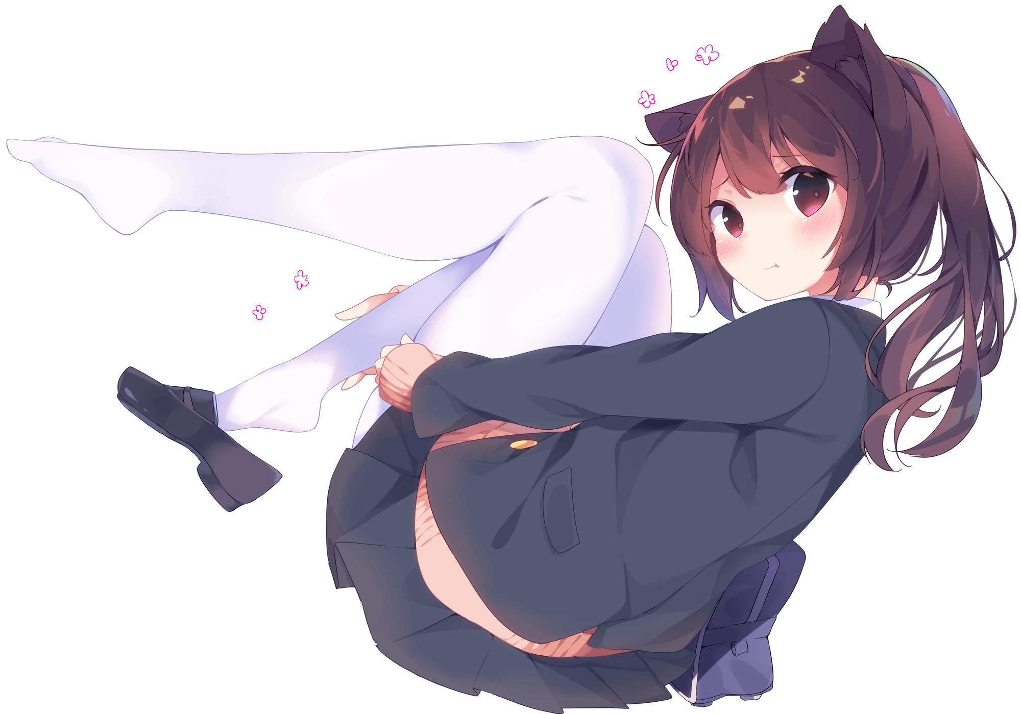 neko loli background wallpaper