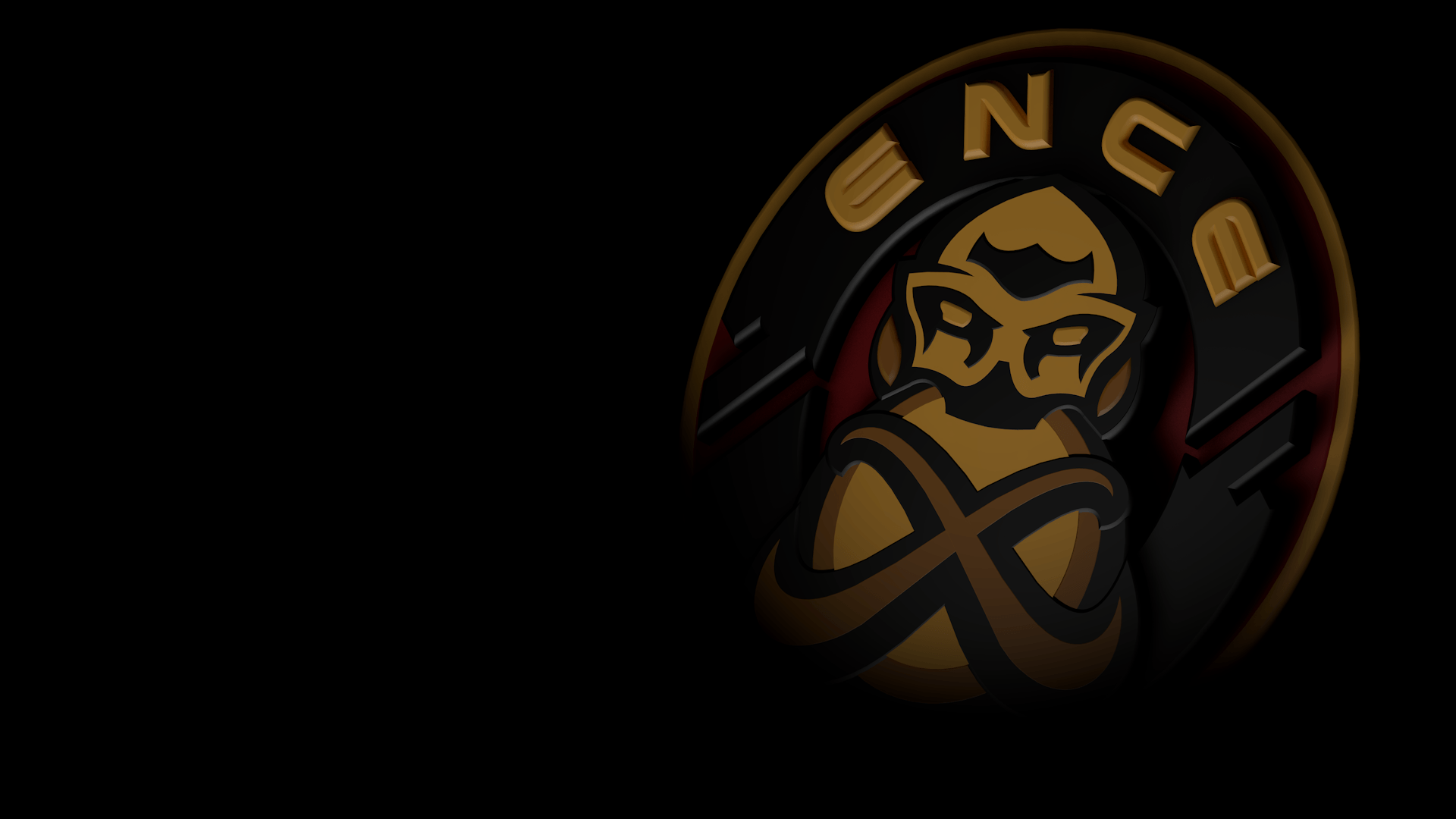 ENCE eSports 3D logo wallpaper