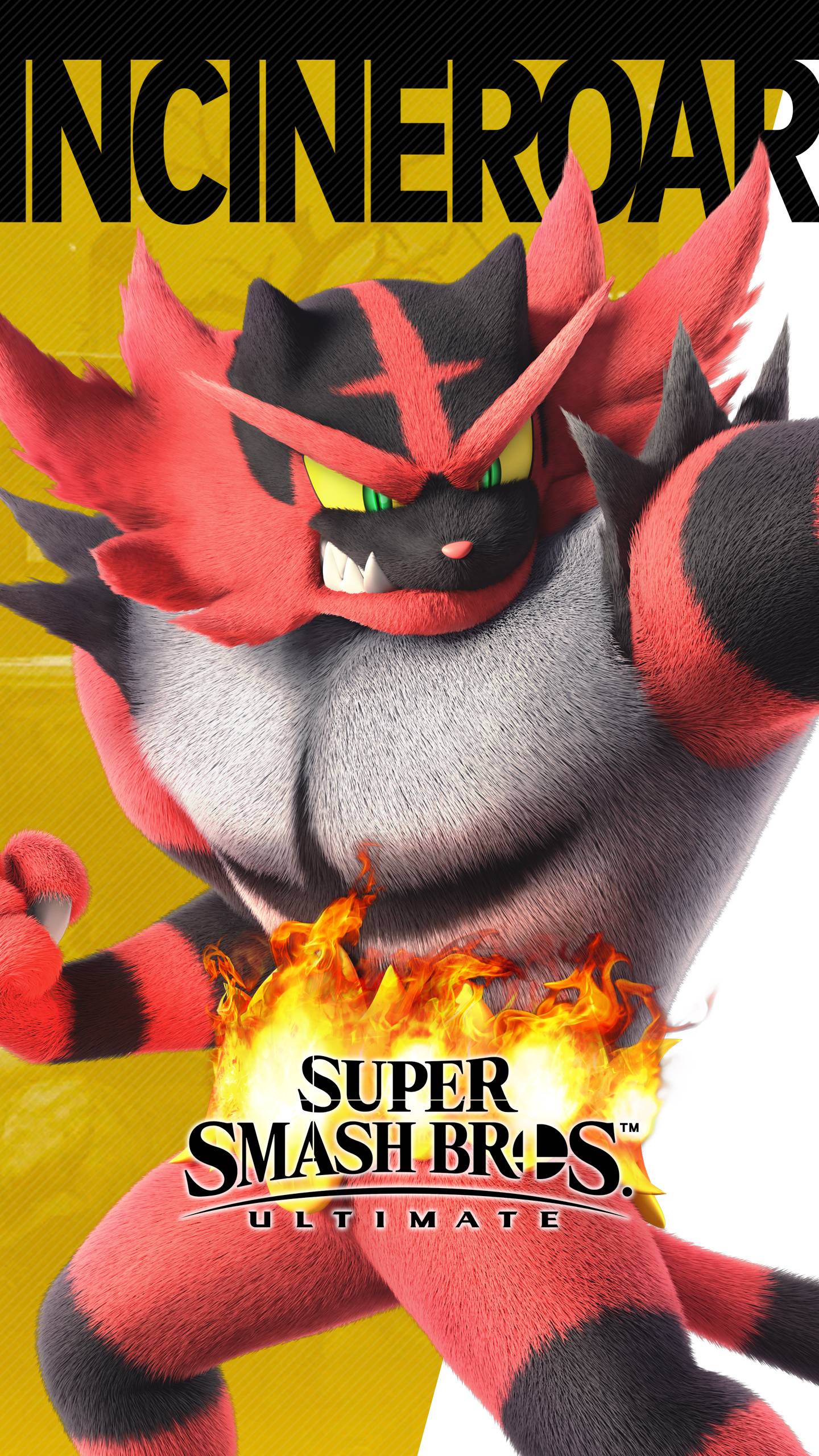 Super Smash Bros Ultimate Incineroar Wallpaper