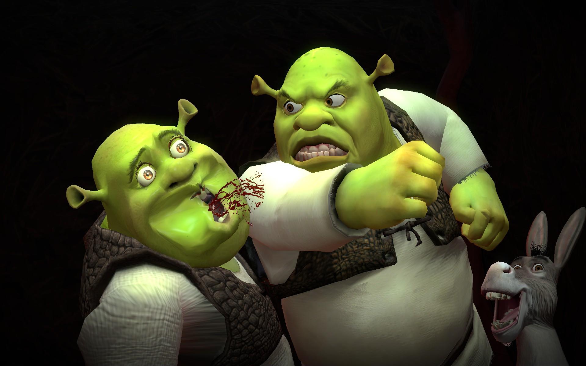 This is MY swamp now ya perv!. Shrek is Love, Shrek is