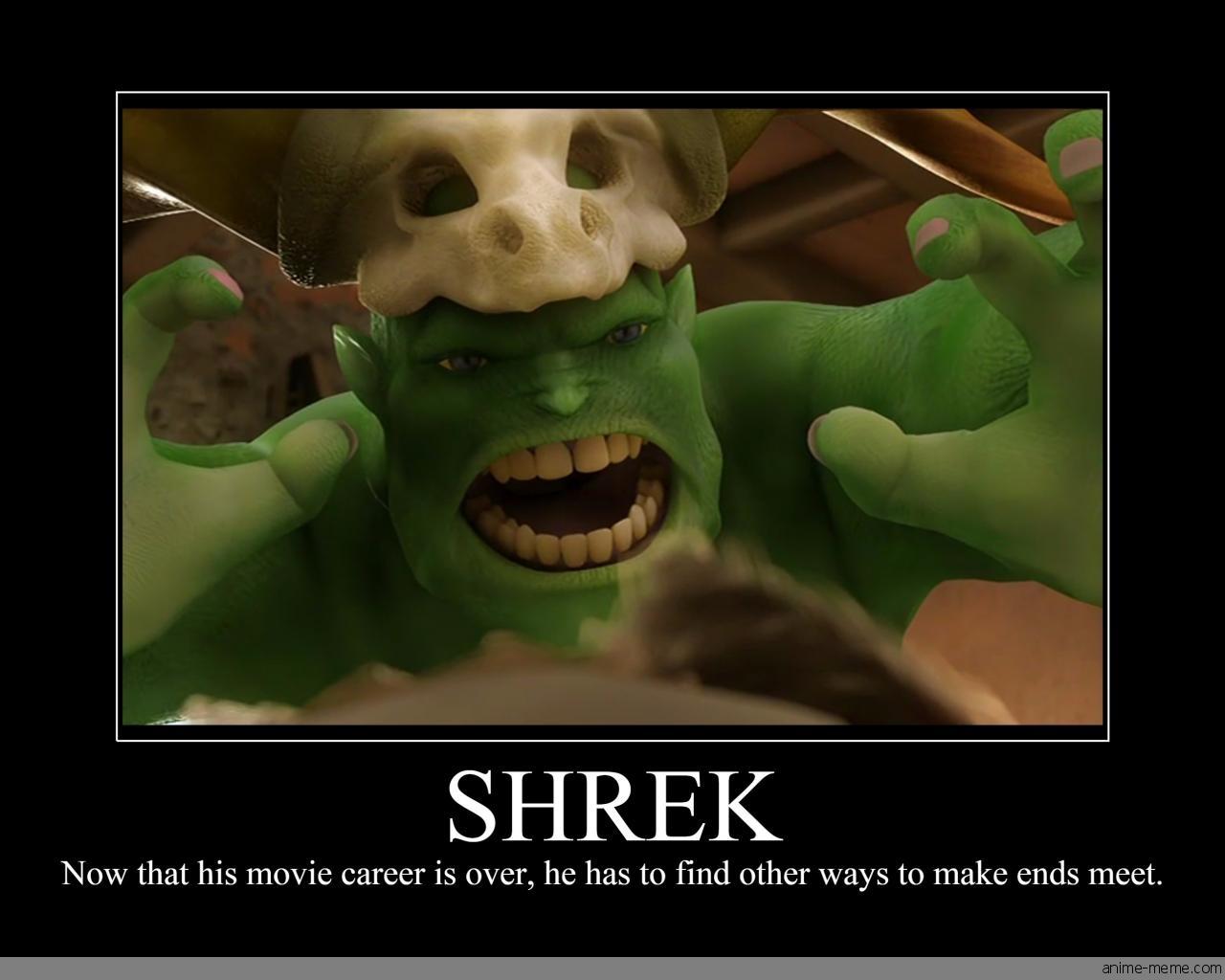 Mini Shrek Meme
