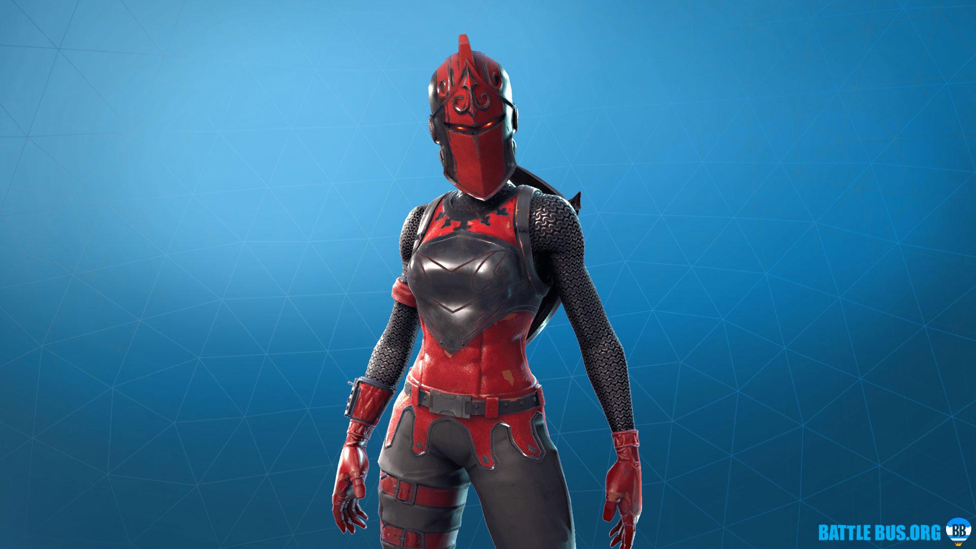 Red Knight Outfit Knights Set: full set, HD image