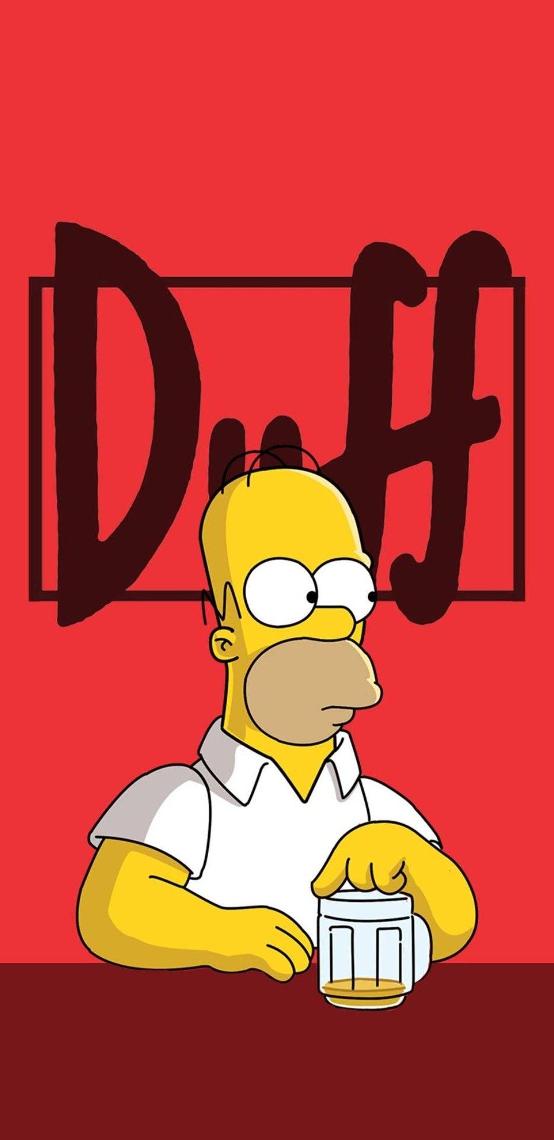 Fondos. Homer simpson, Duff beer
