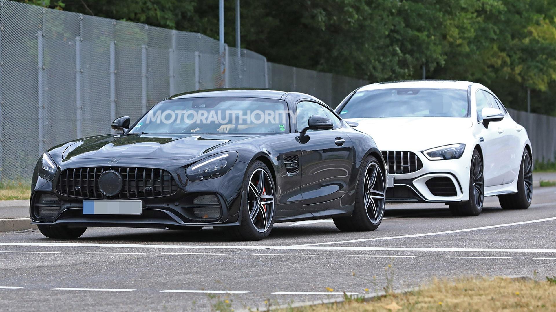 Mercedes AMG GT Spy Shots And Video