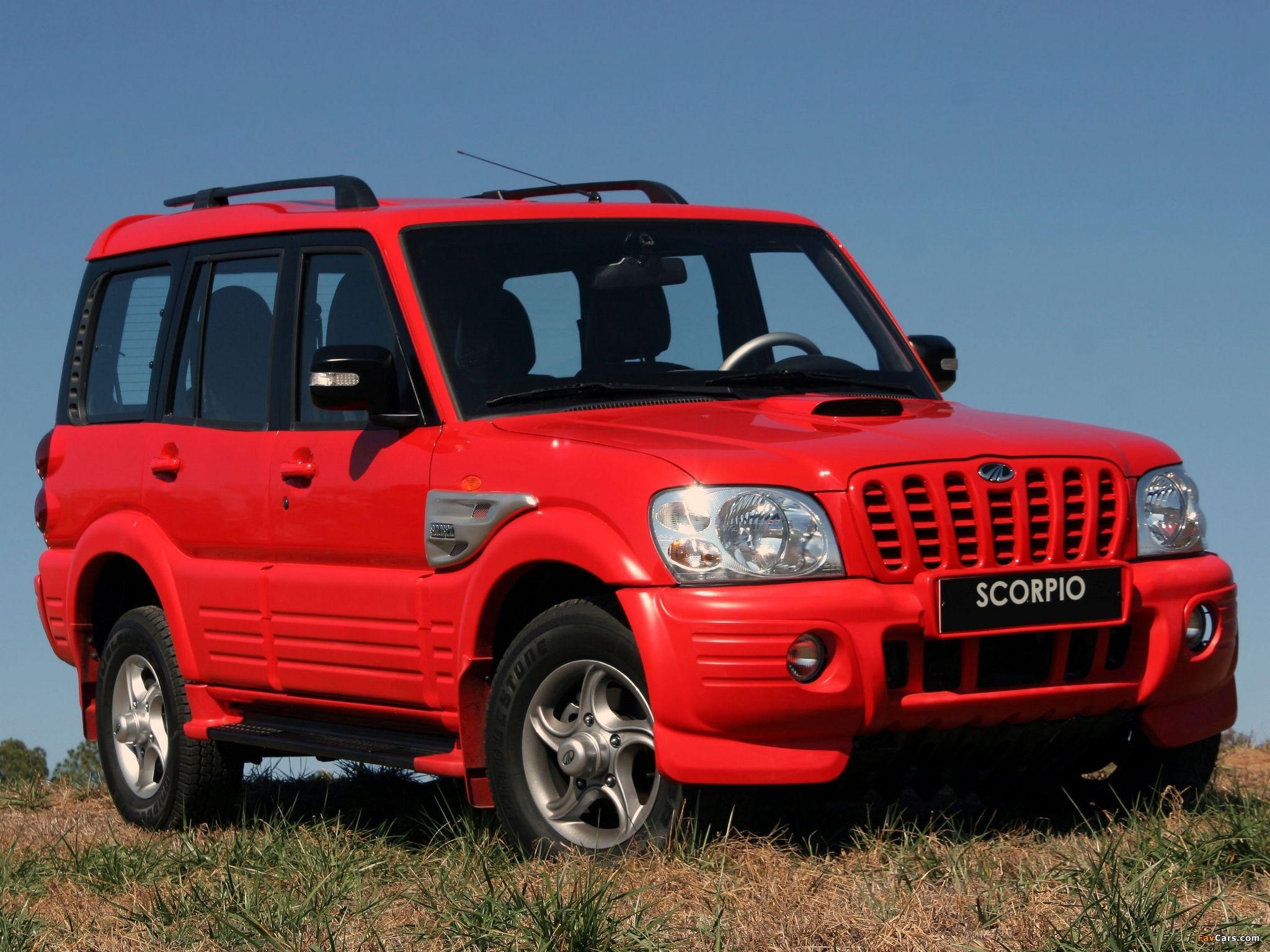 Mahindra Scorpio Red. SUV AUV vehicles. Scorpio car, Car