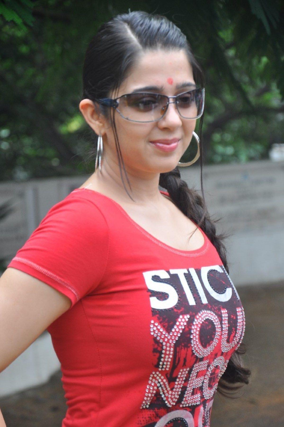 nice Charmy Kaur Red tshrt Wallpaper. Charmi Kaur. Charmy