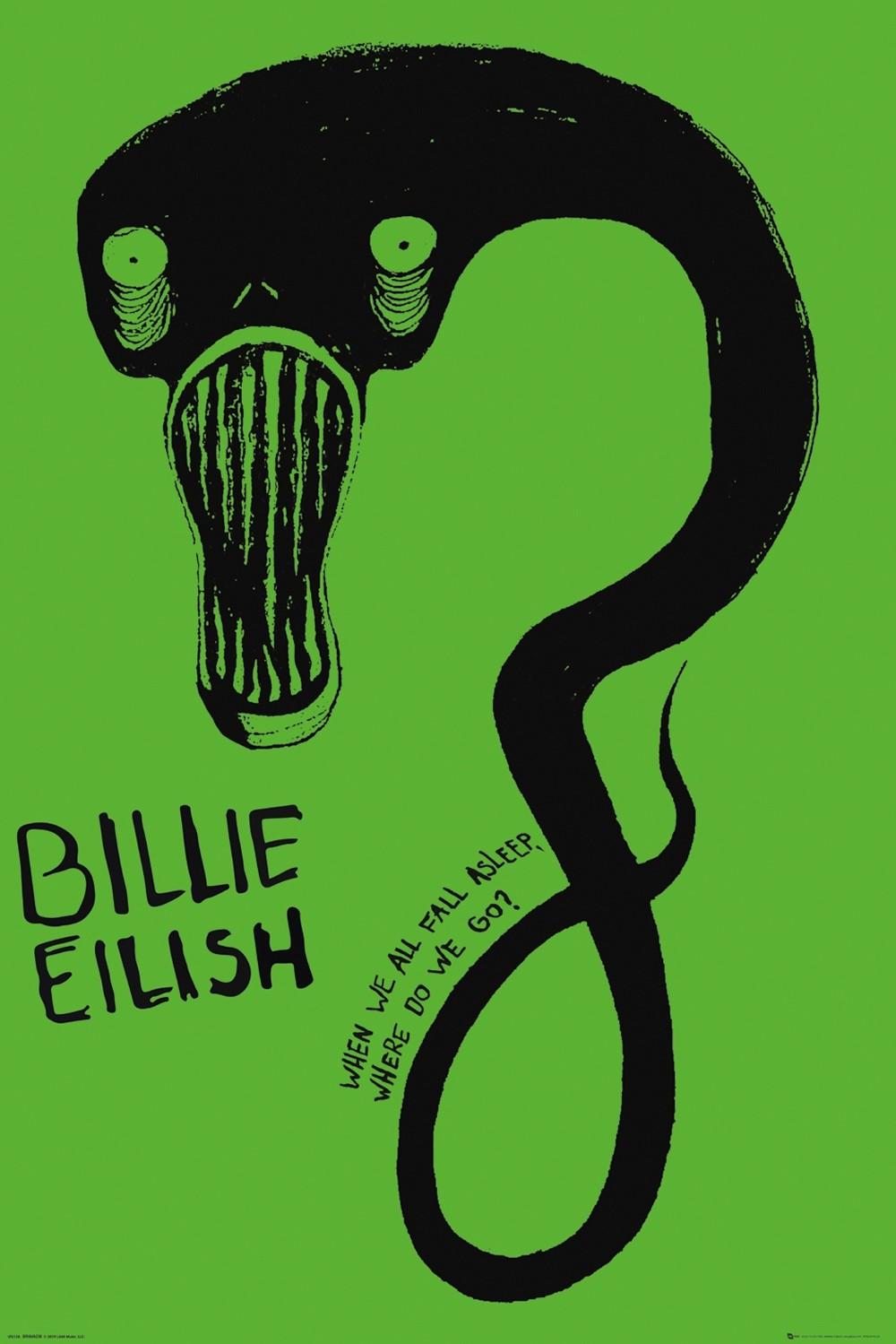 Billie Eilish Ghoul Maxi Poster