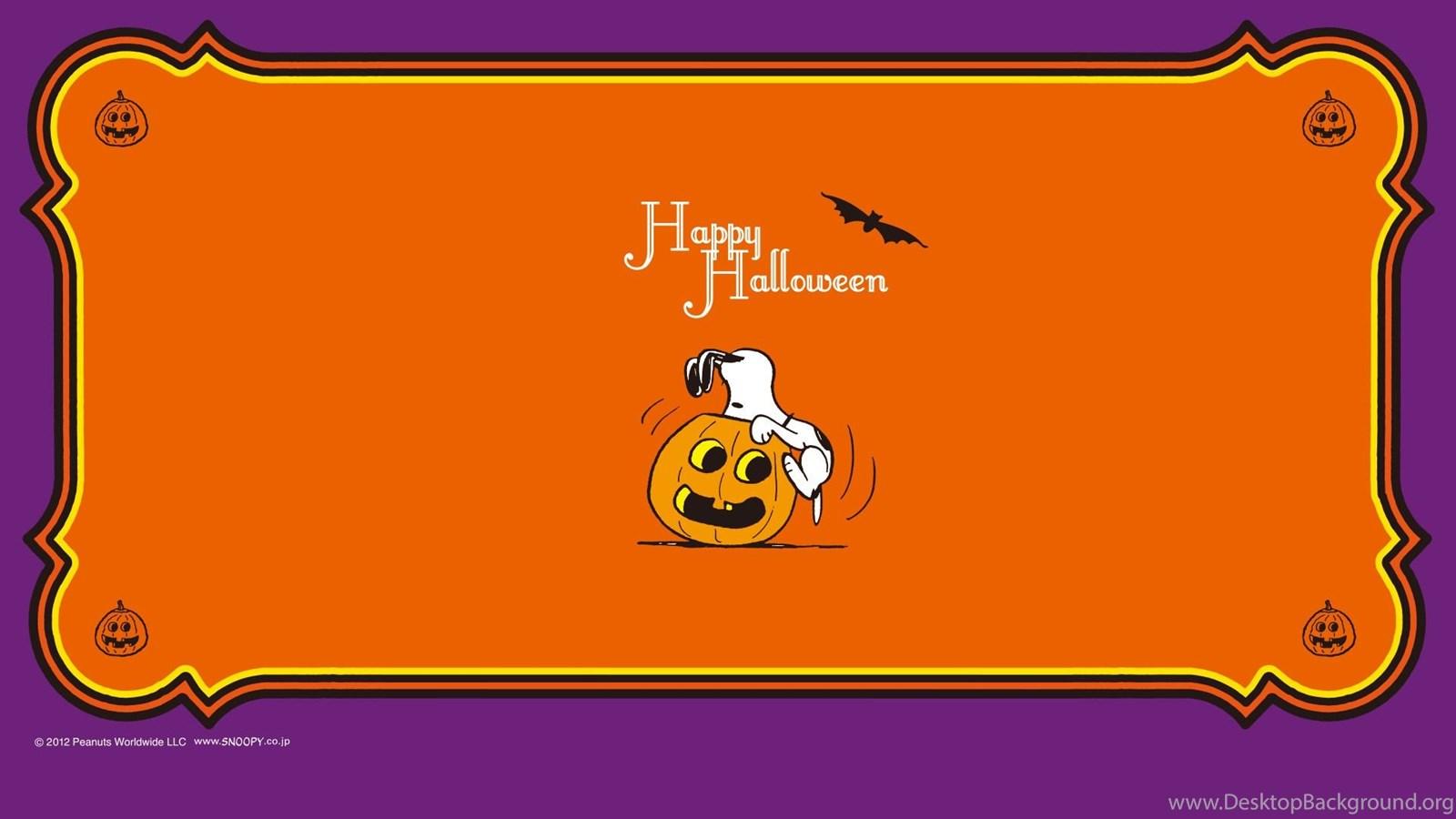 Snoopy Halloween Wallpaper Desktop Background