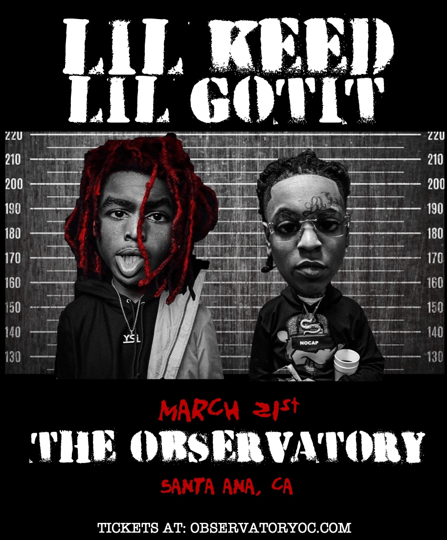 Lil Keed with Lil Gotit Thu March 2019 Doors: 7:00 pm